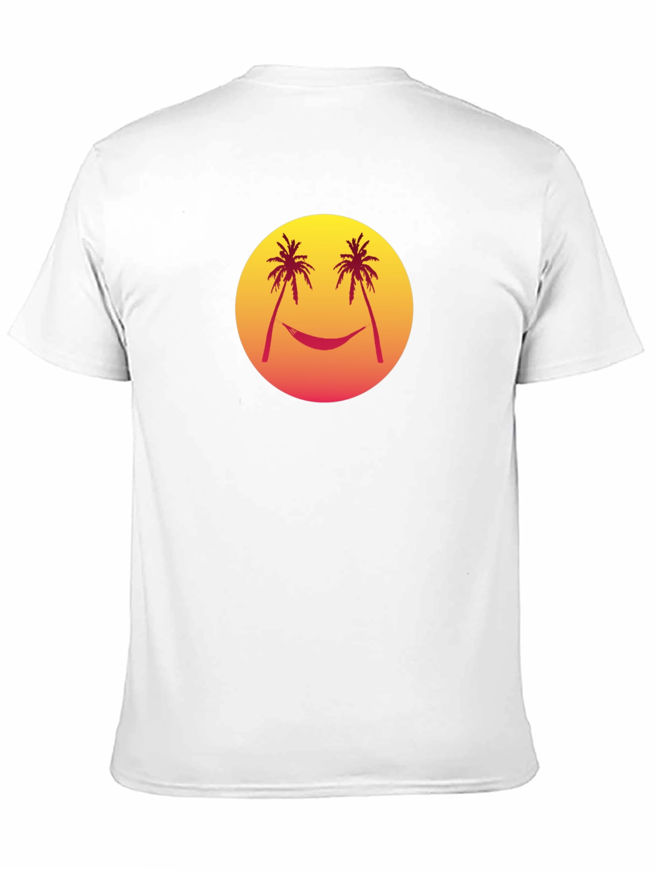 Sunset Palms Hammock Graphic T-Shirt
