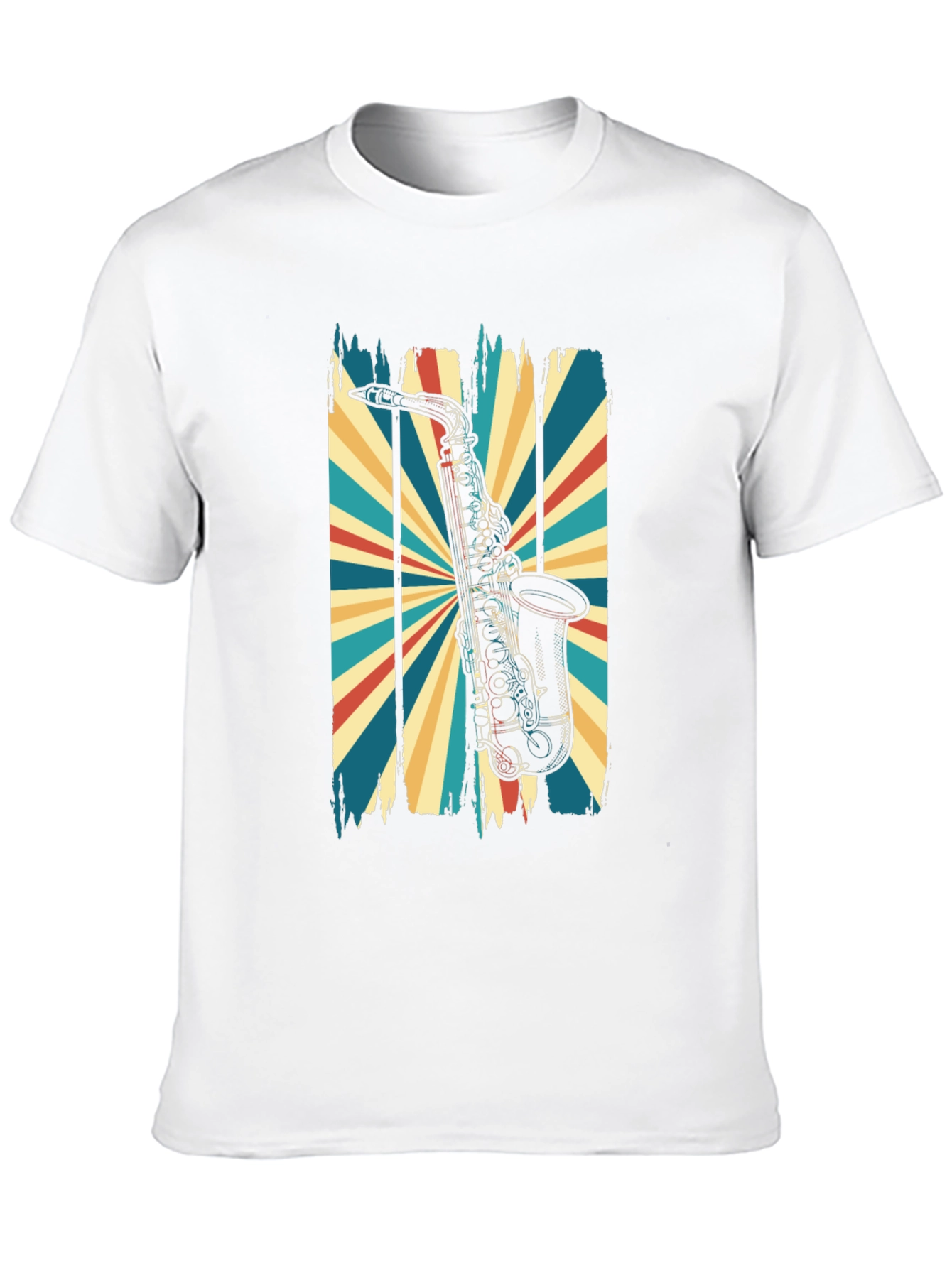 Retro Saxophone T-Shirt