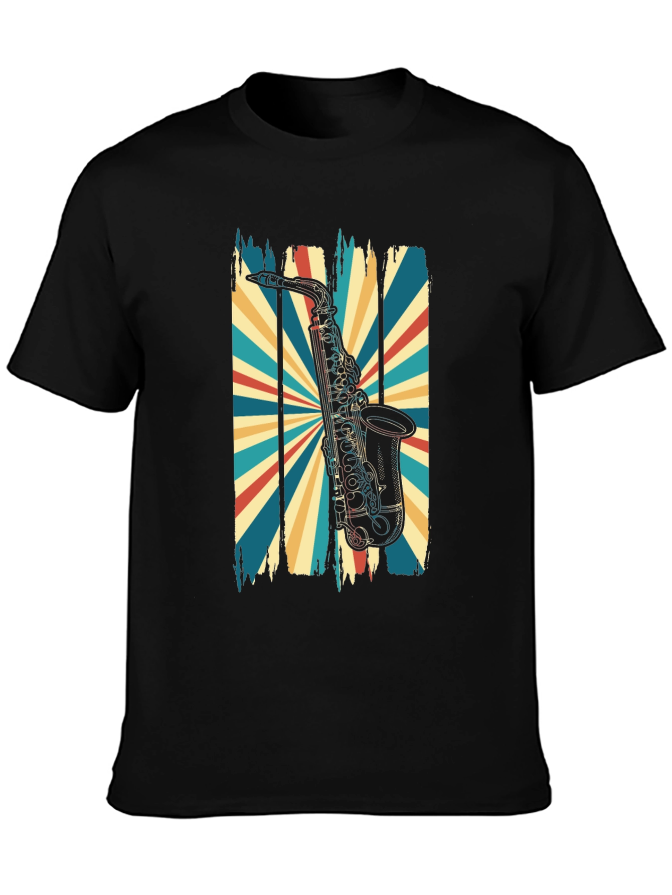Retro Saxophone T-Shirt