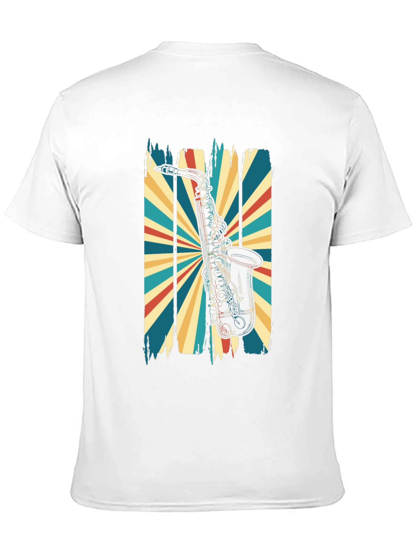 Retro Saxophone T-Shirt