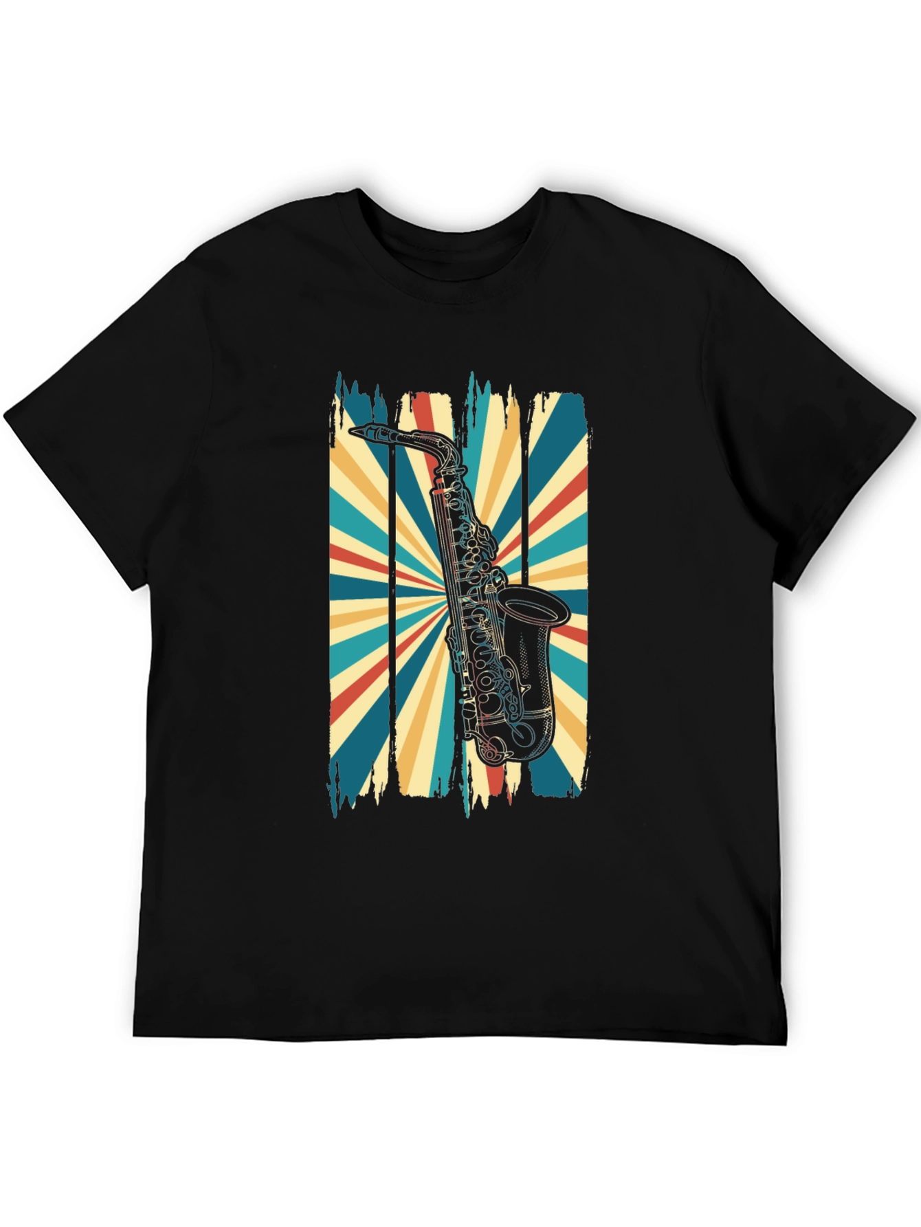 Retro Saxophone T-Shirt
