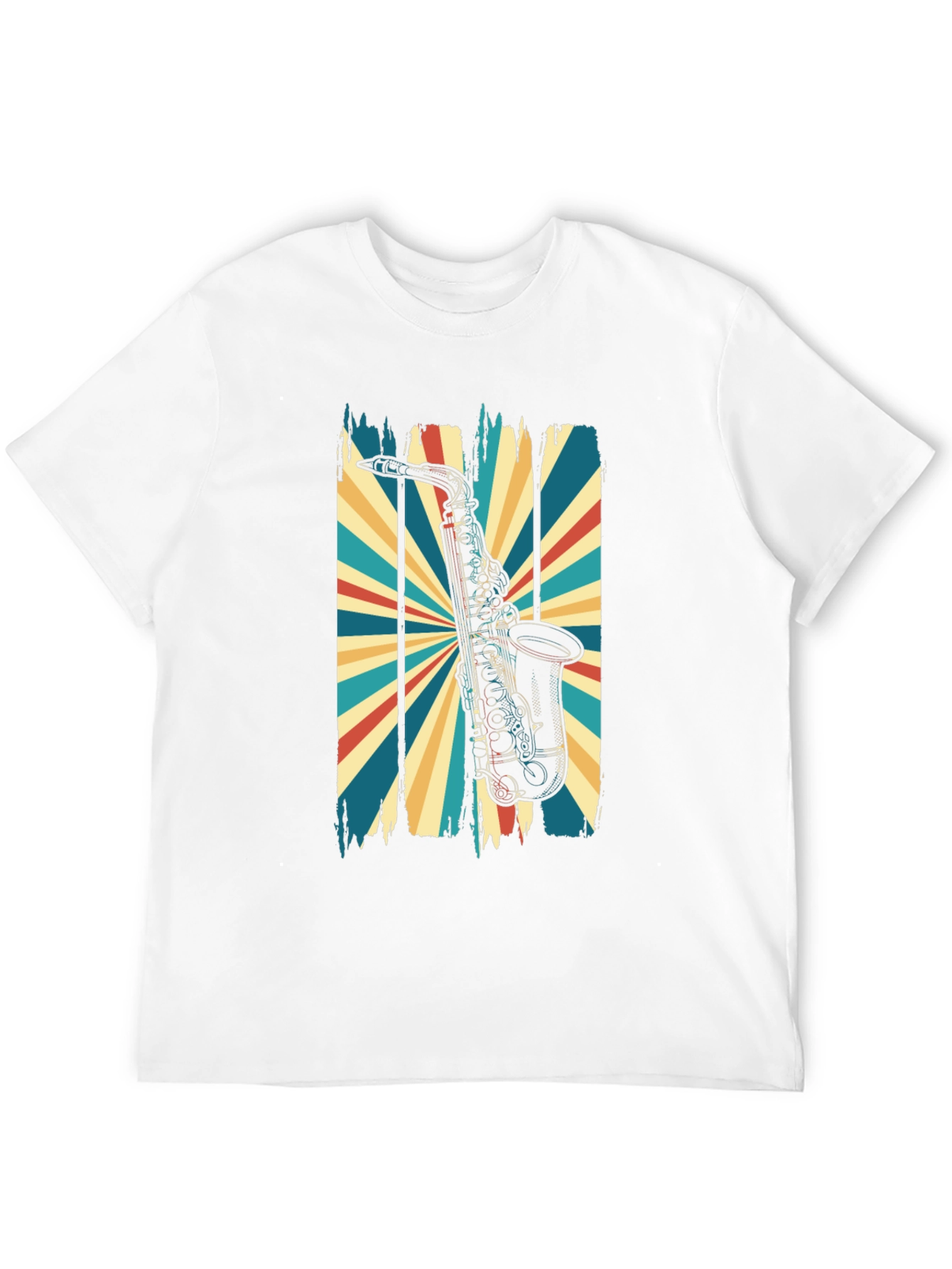 Retro Saxophone T-Shirt