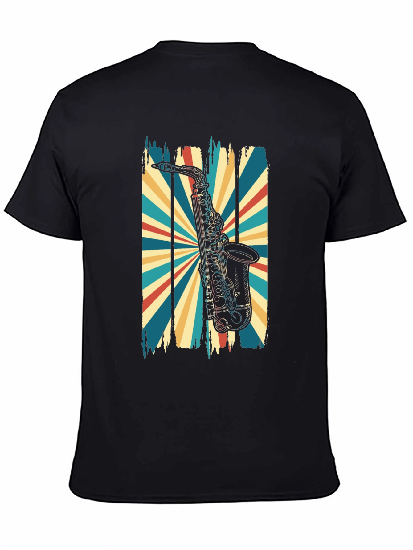 Retro Saxophone T-Shirt
