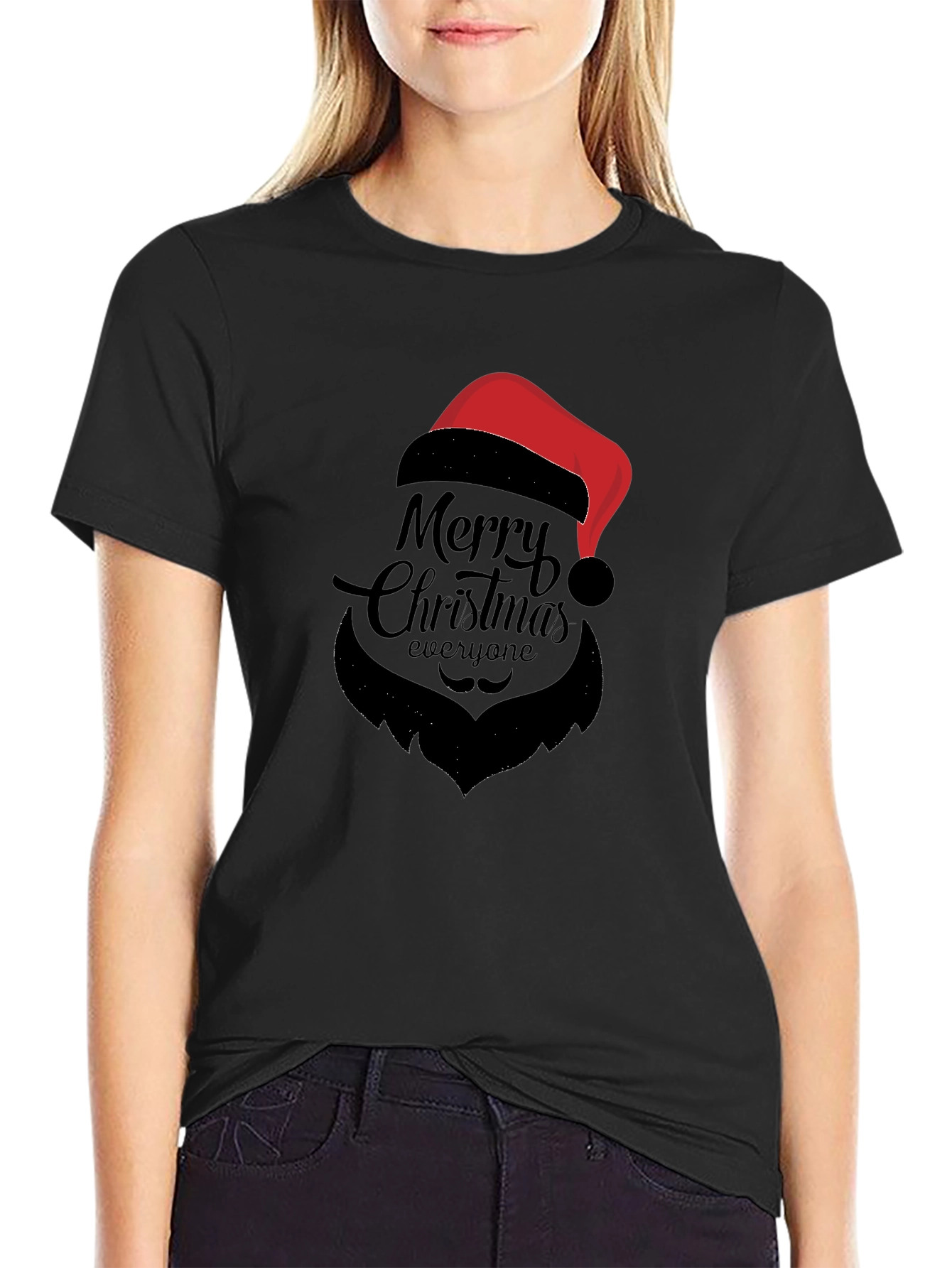 Merry Christmas Santa Graphic Tee