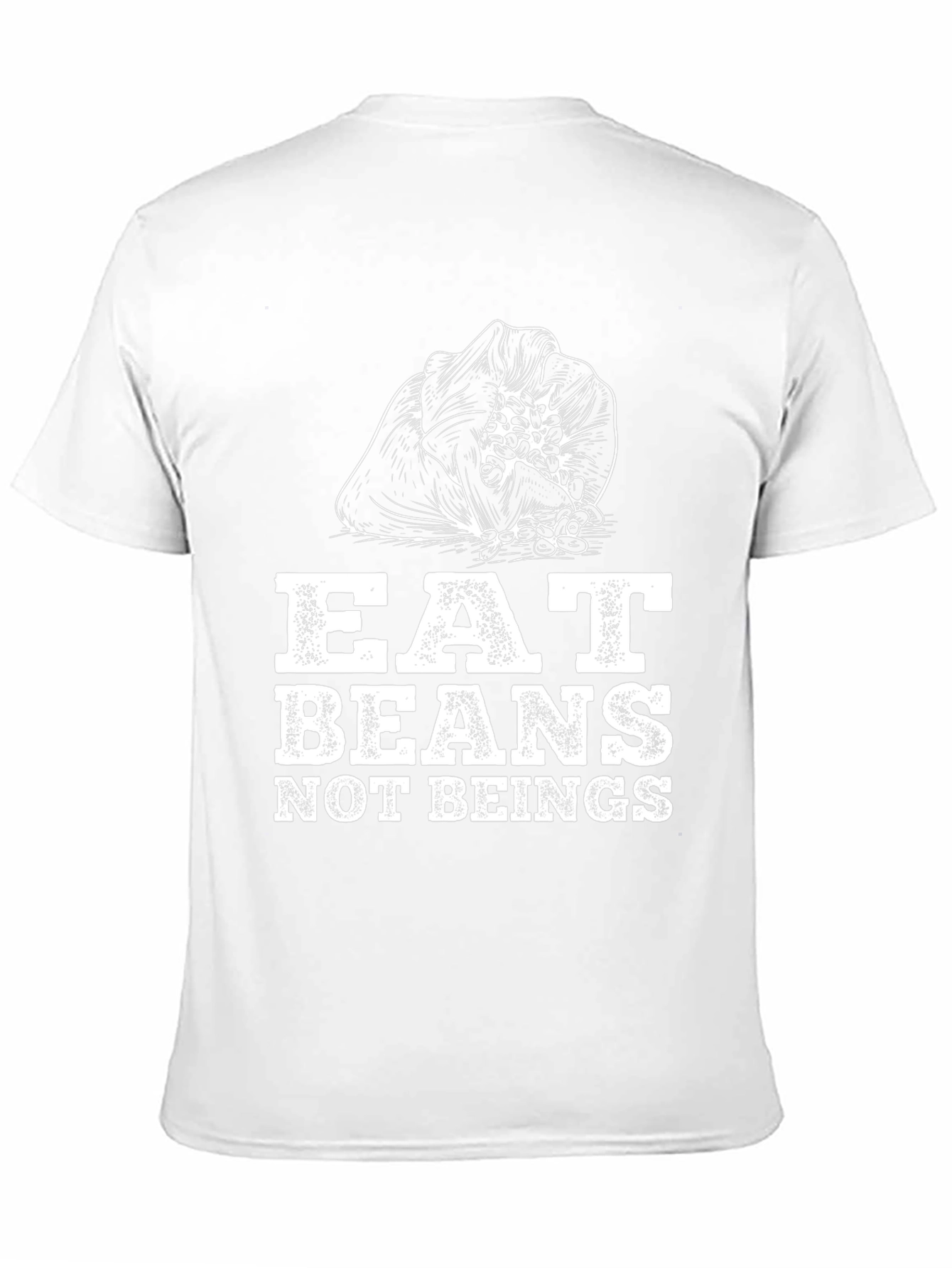 Eat Beans Not Beings Graphic T-Shirt