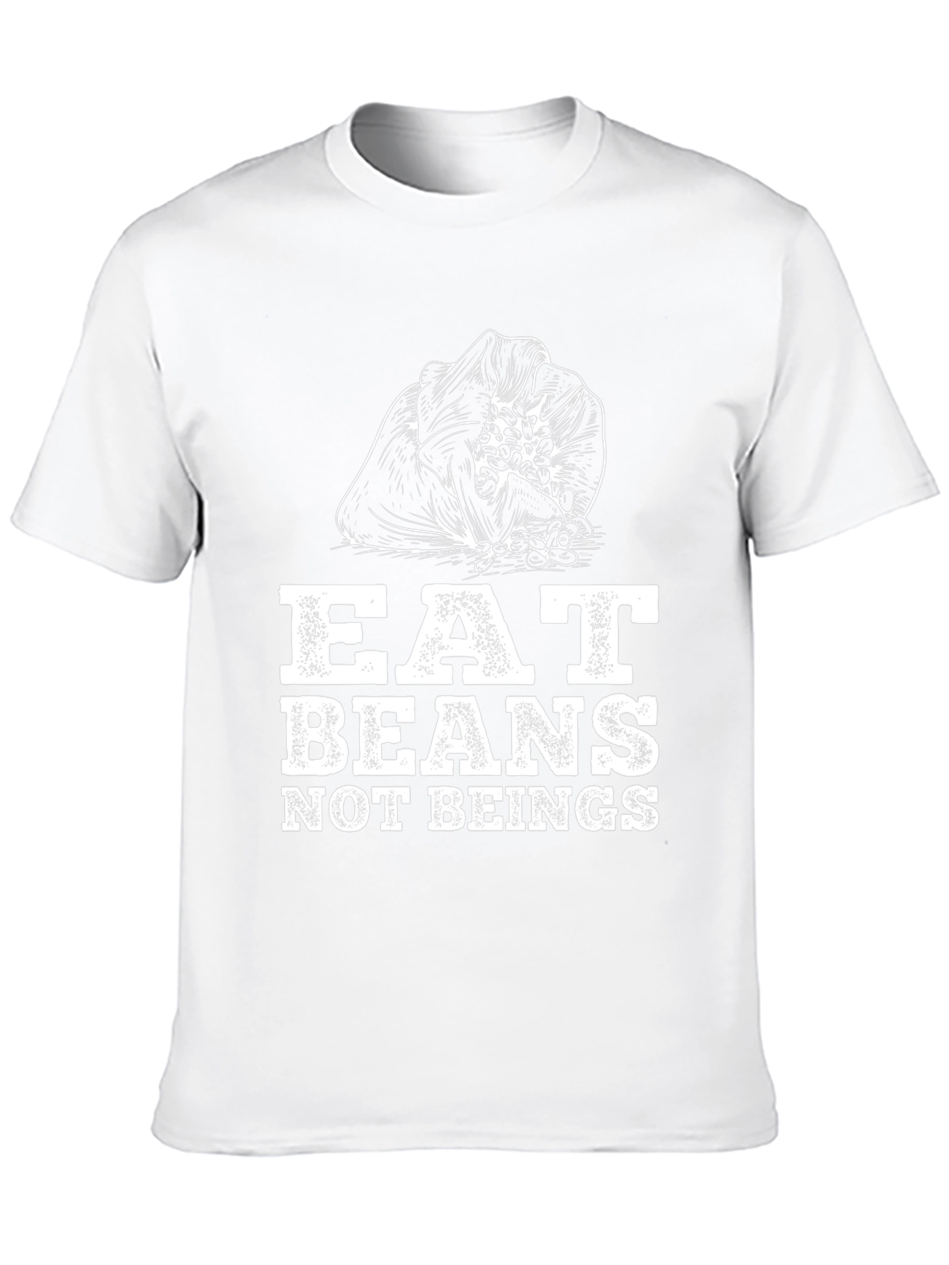 Eat Beans Not Beings Graphic T-Shirt