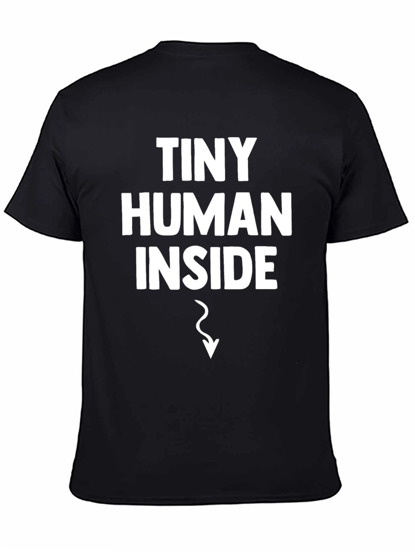 Funny Pregnancy Announcement T-Shirt - Tiny Human Inside