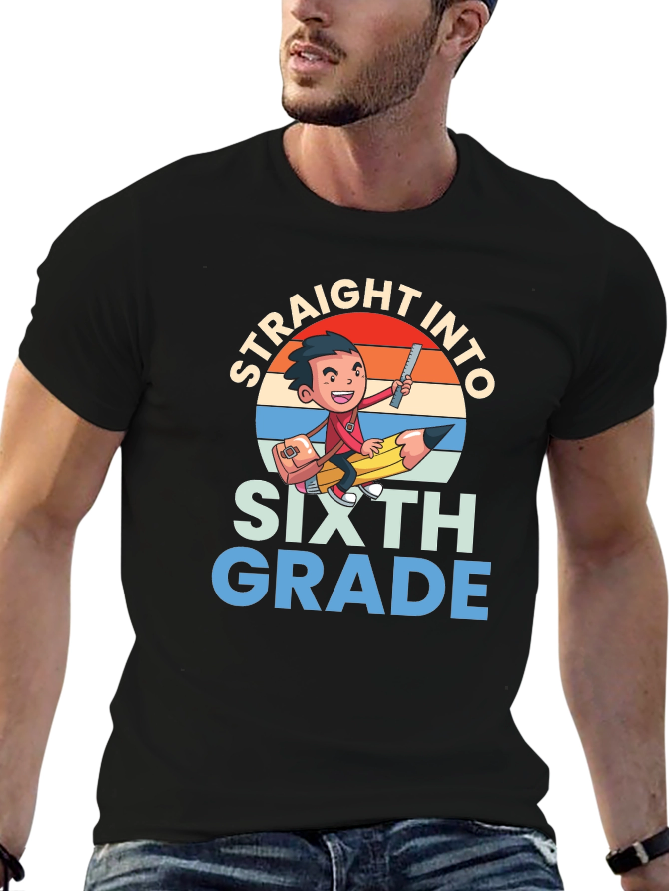 Straight Into Sixth Grade T-Shirt