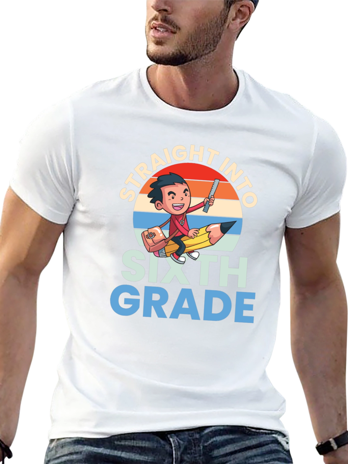 Straight Into Sixth Grade T-Shirt