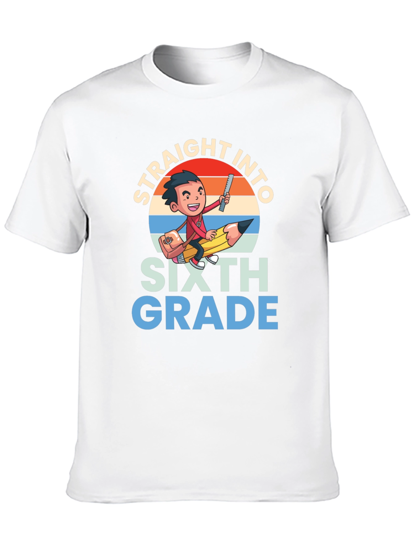 Straight Into Sixth Grade T-Shirt