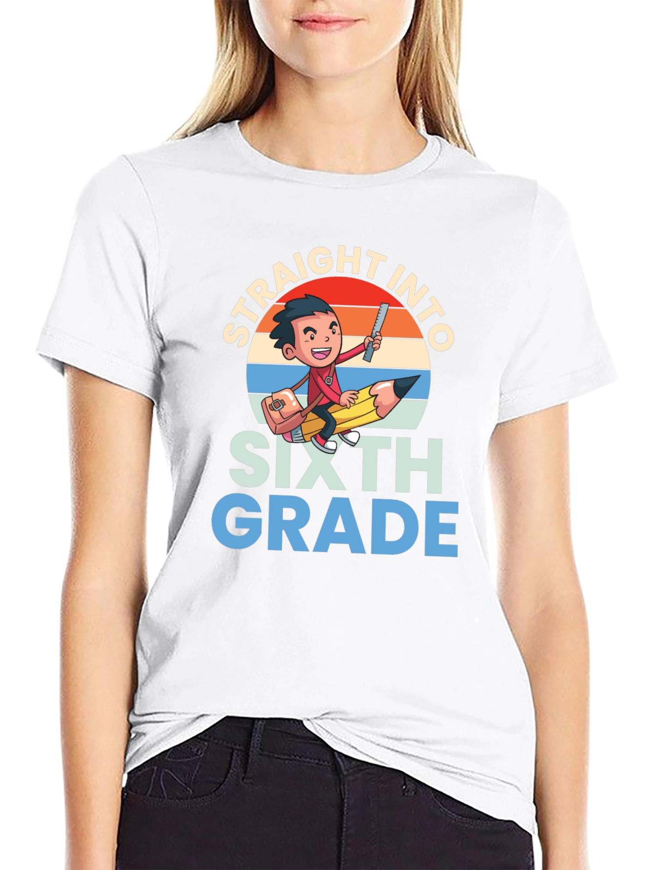Straight Into Sixth Grade T-Shirt