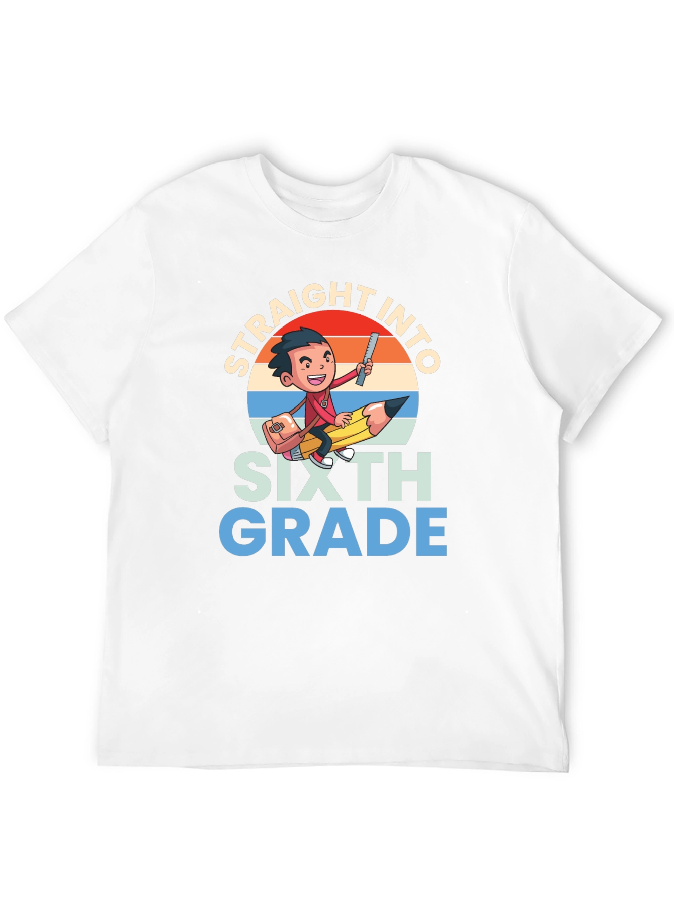 Straight Into Sixth Grade T-Shirt