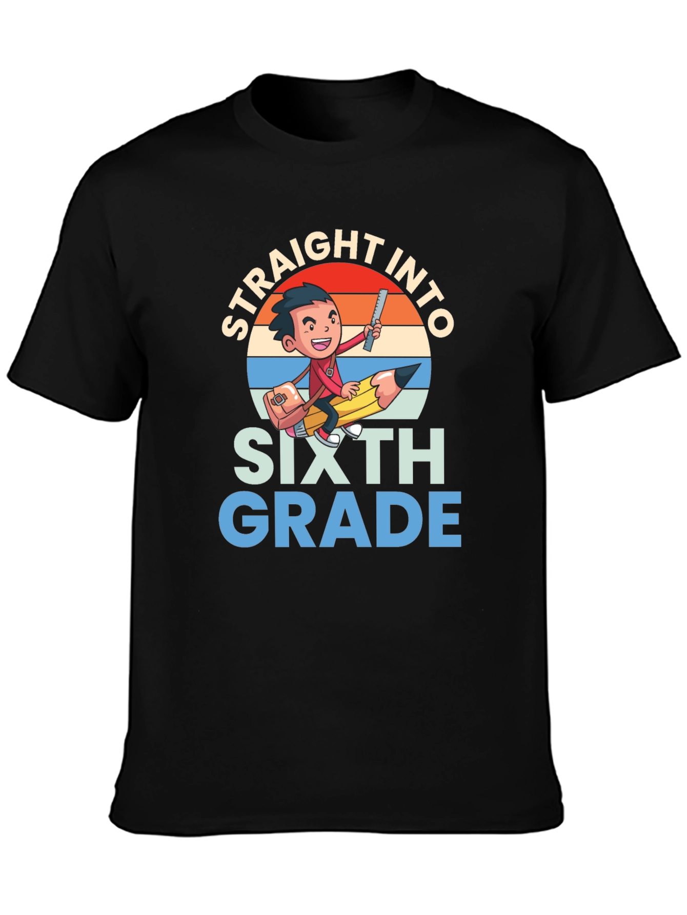 Straight Into Sixth Grade T-Shirt