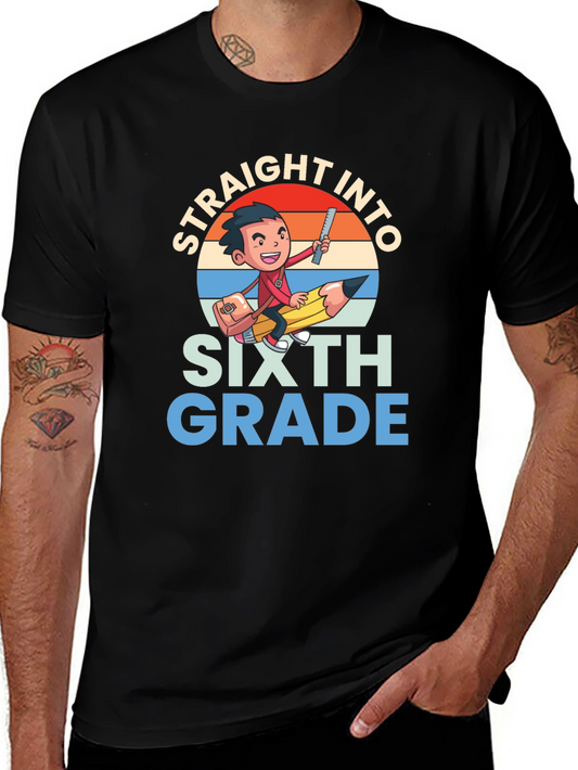 Straight Into Sixth Grade T-Shirt