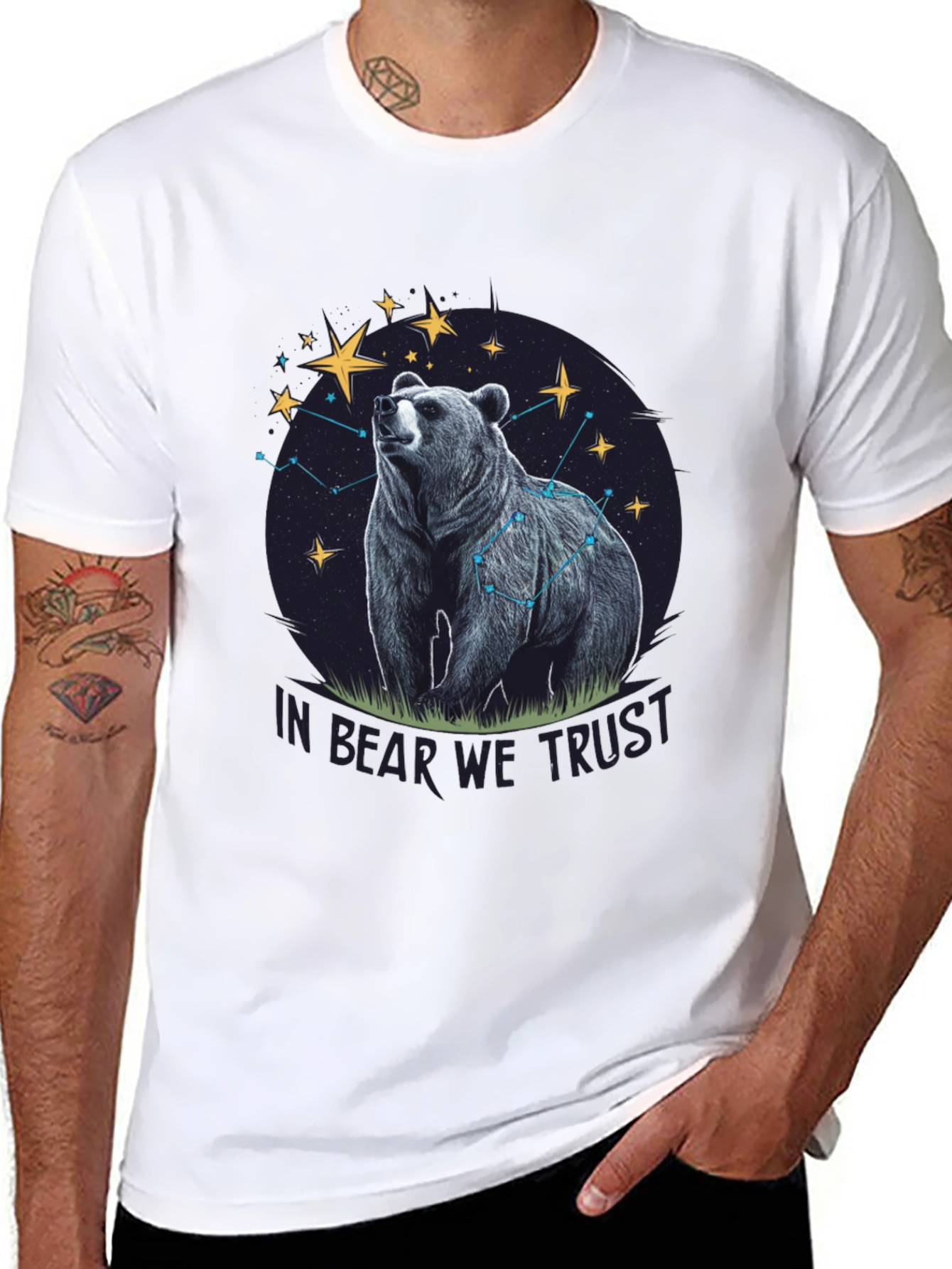 In Bear We Trust T-Shirt - Black