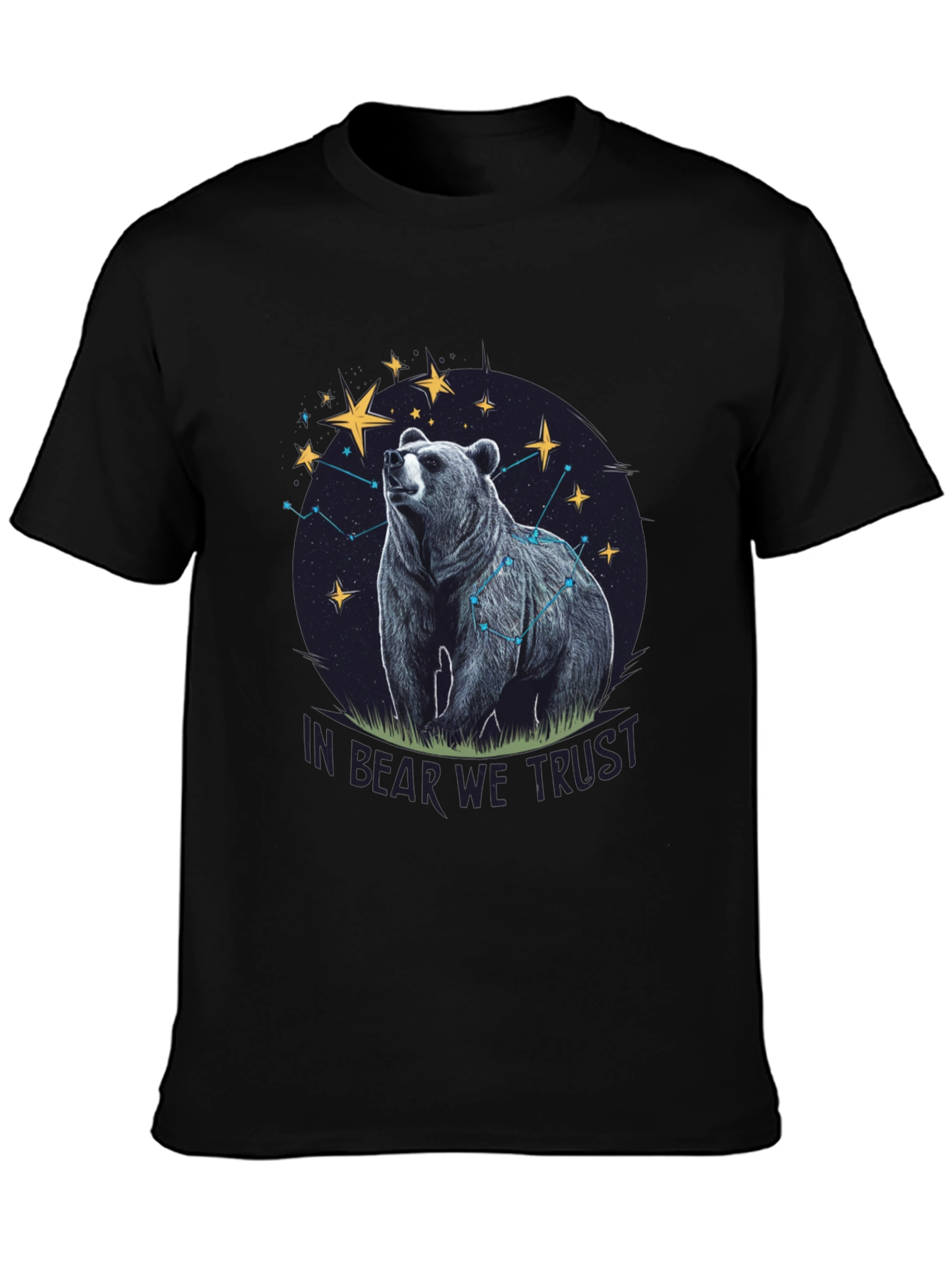In Bear We Trust T-Shirt - Black