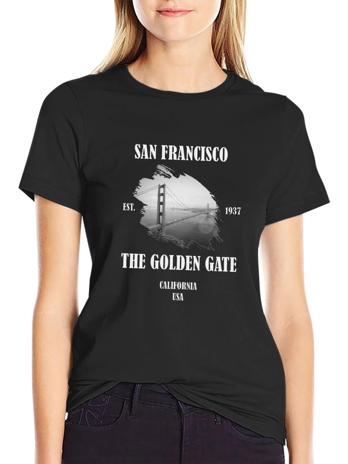 San Francisco Golden Gate Bridge Graphic Tee