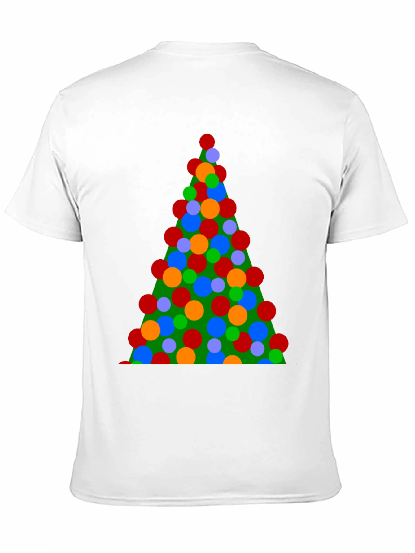 Christmas Tree Lights Graphic T-Shirt