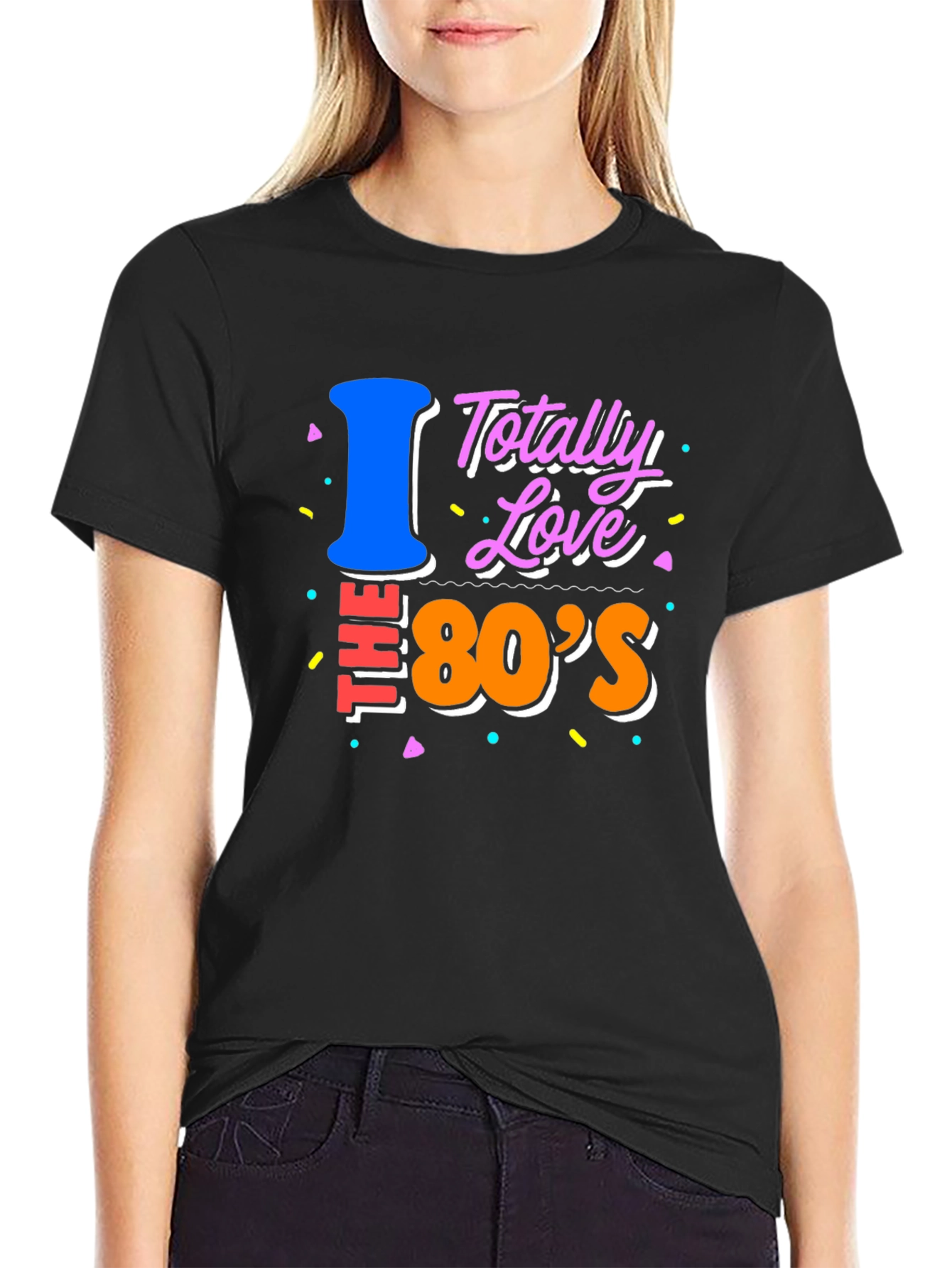 I Love the 80s Retro Graphic Tee