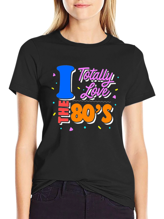 I Love the 80s Retro Graphic Tee