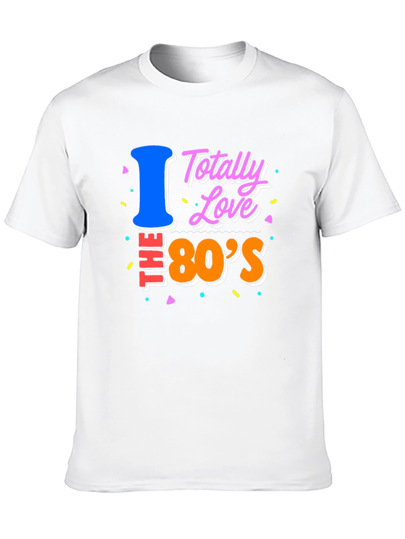 I Love the 80s Retro Graphic Tee