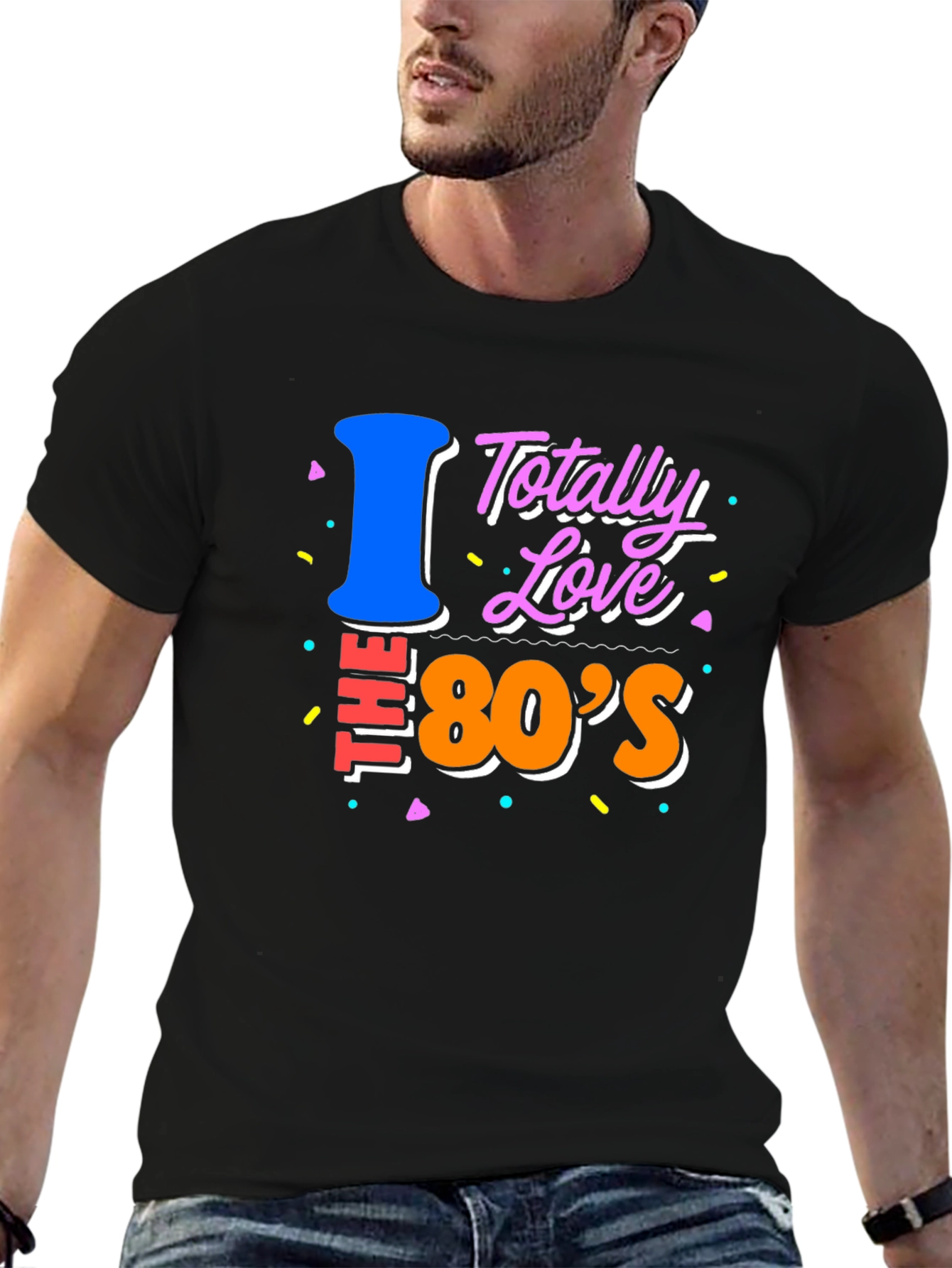 I Love the 80s Retro Graphic Tee