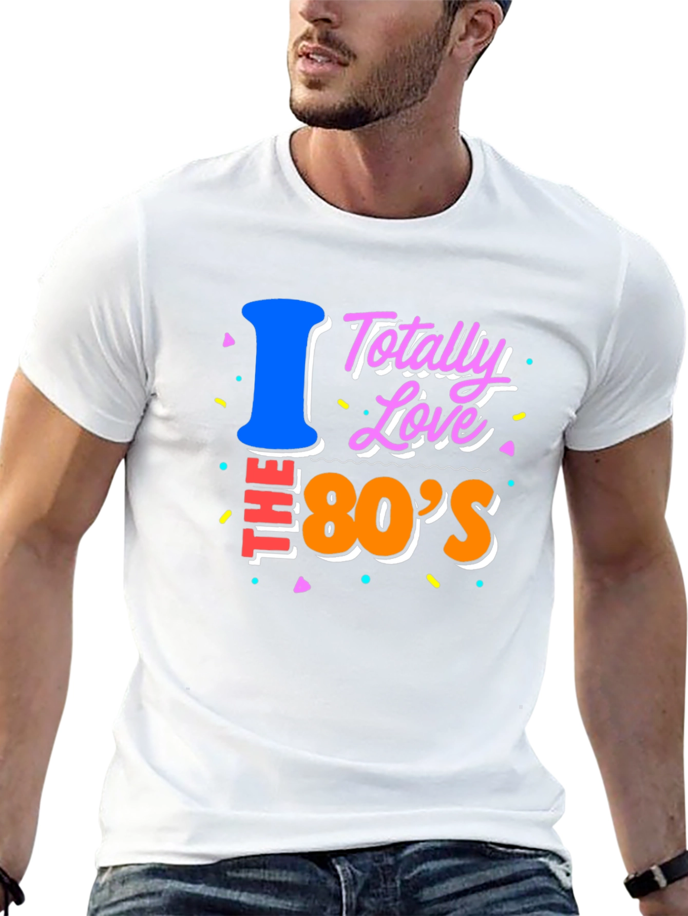 I Love the 80s Retro Graphic Tee