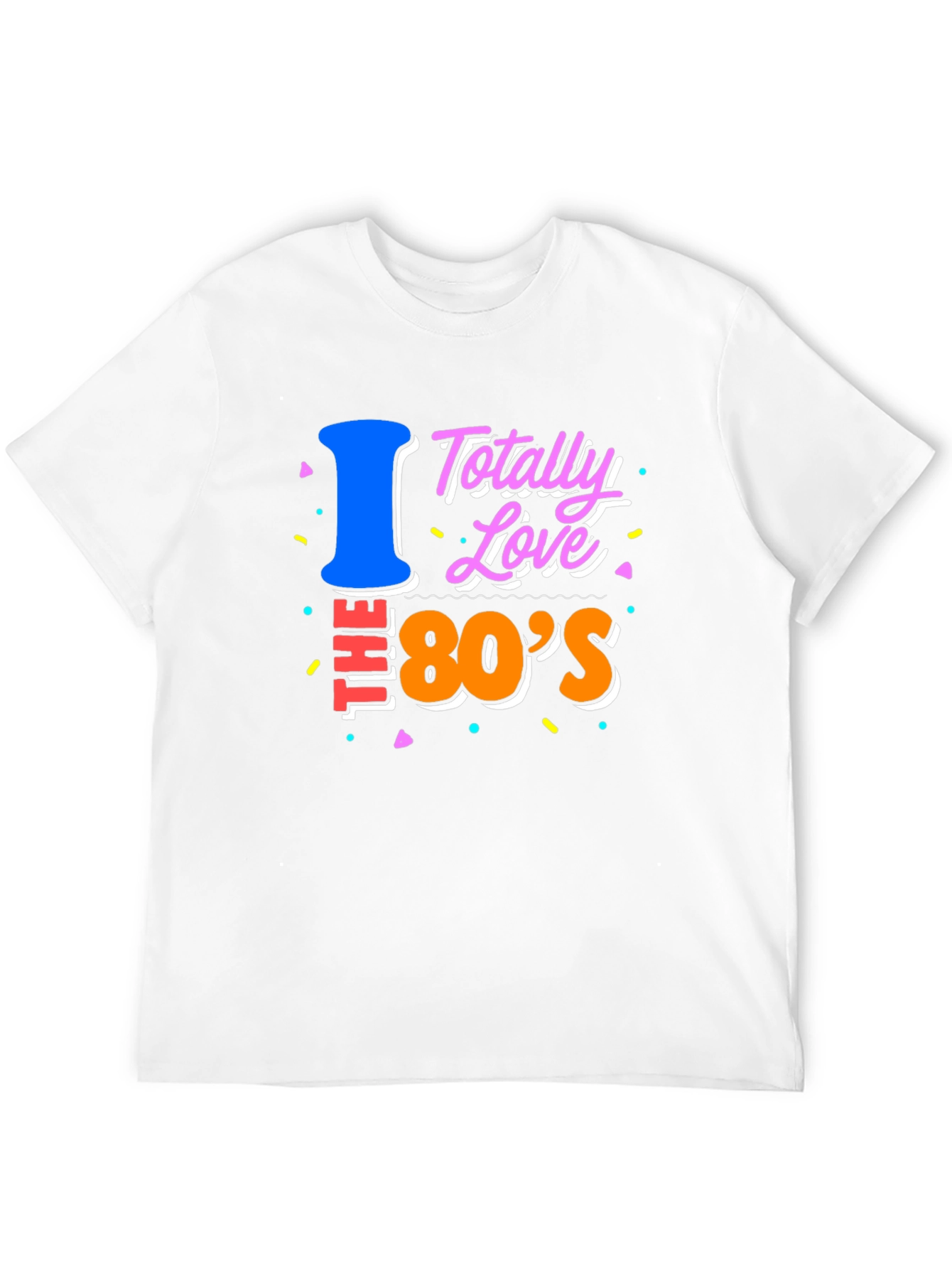 I Love the 80s Retro Graphic Tee
