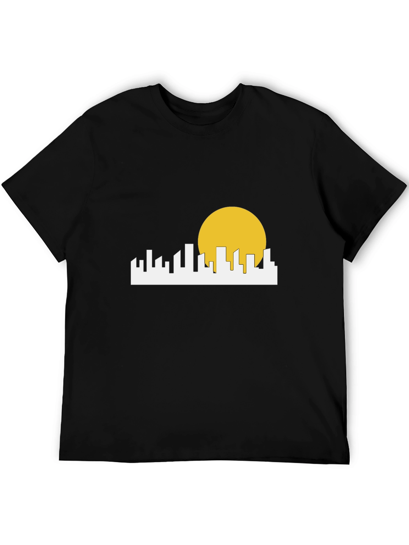 Cityscape Graphic Tee - Modern Urban Design