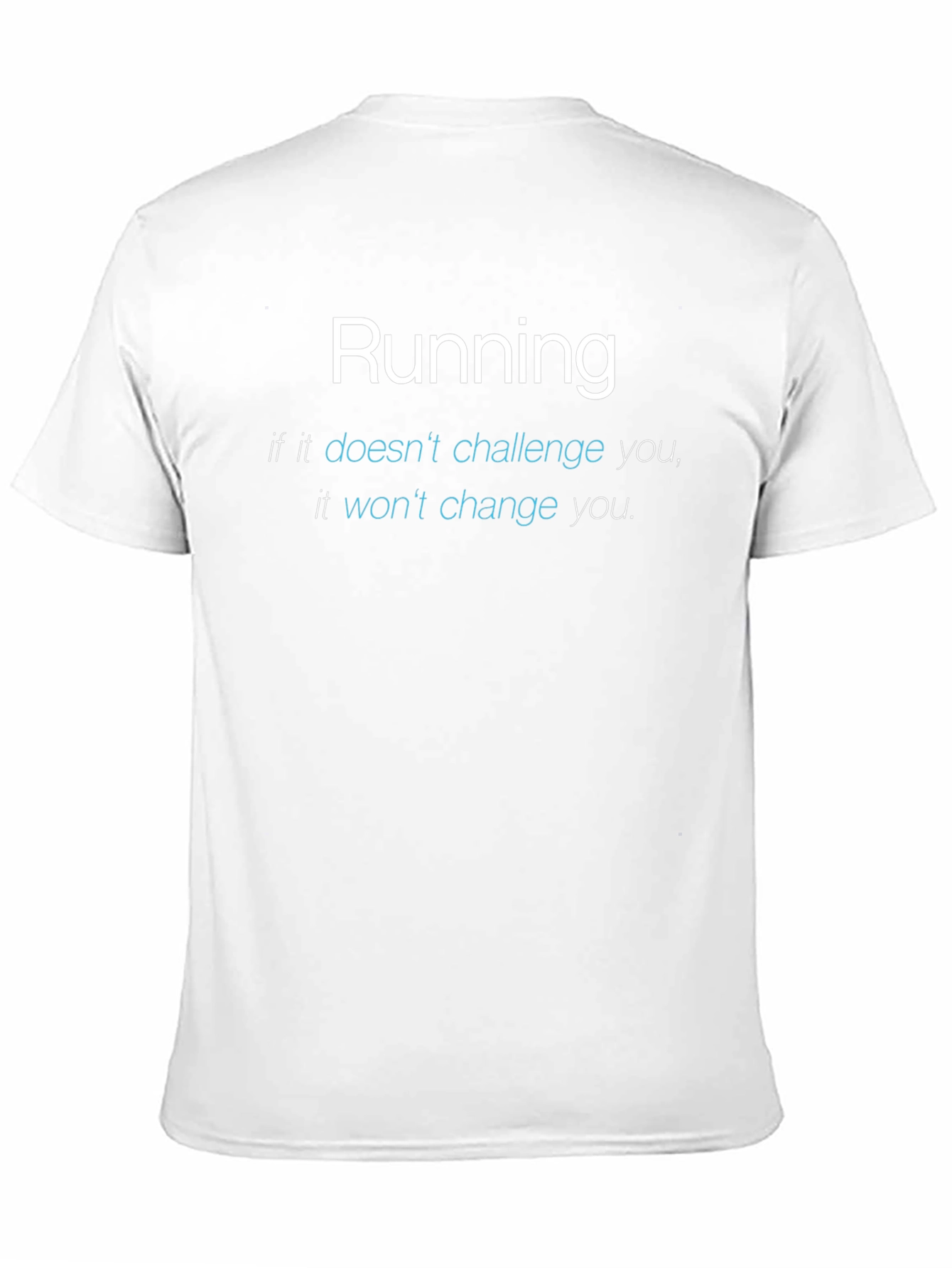 Running Motivation T-Shirt - Challenge & Change