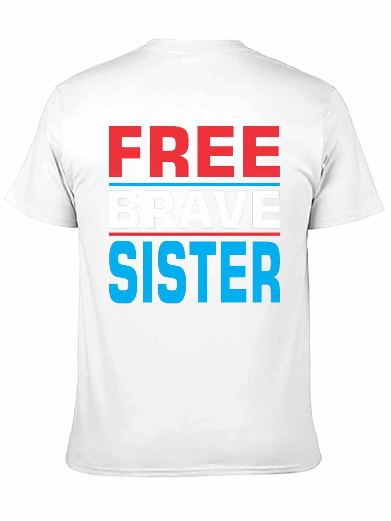 Free Brave Sister Graphic Tee