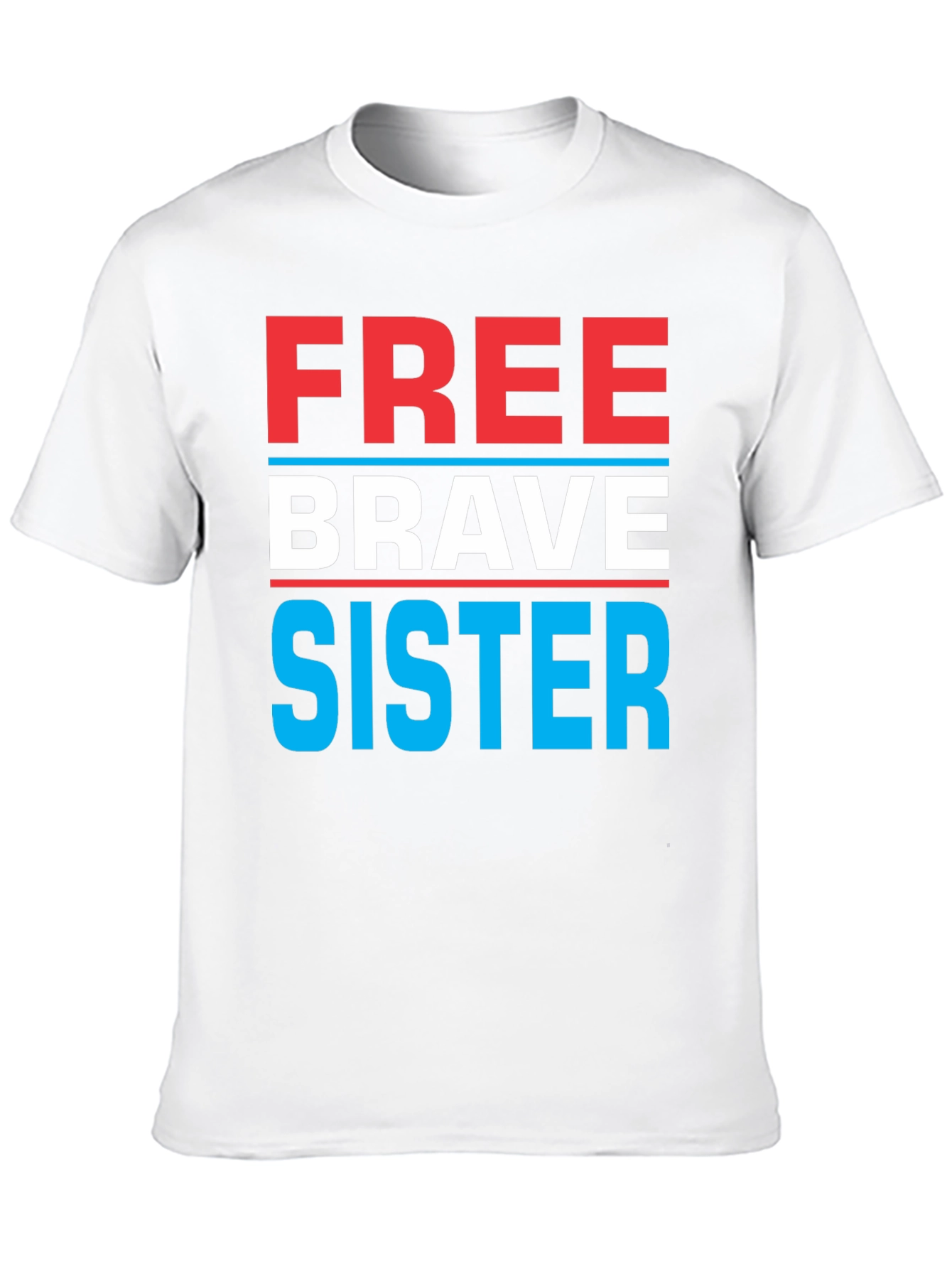 Free Brave Sister Graphic Tee