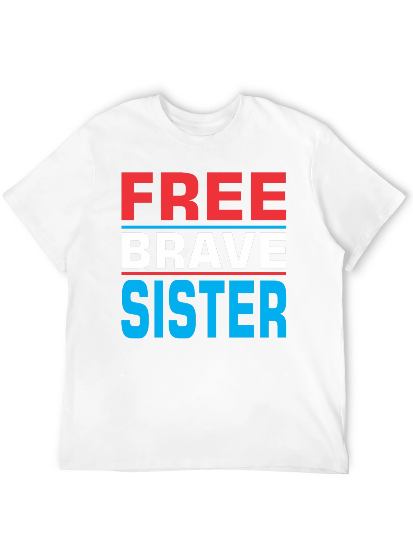 Free Brave Sister Graphic Tee