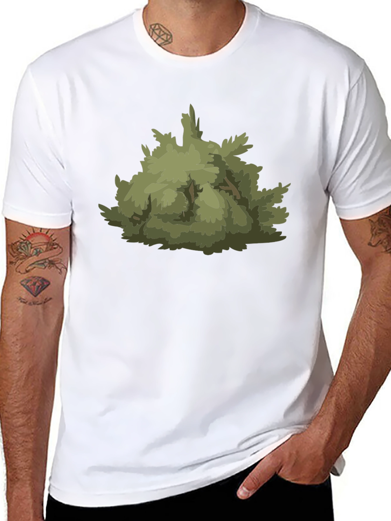 Bush Graphic Black T-Shirt