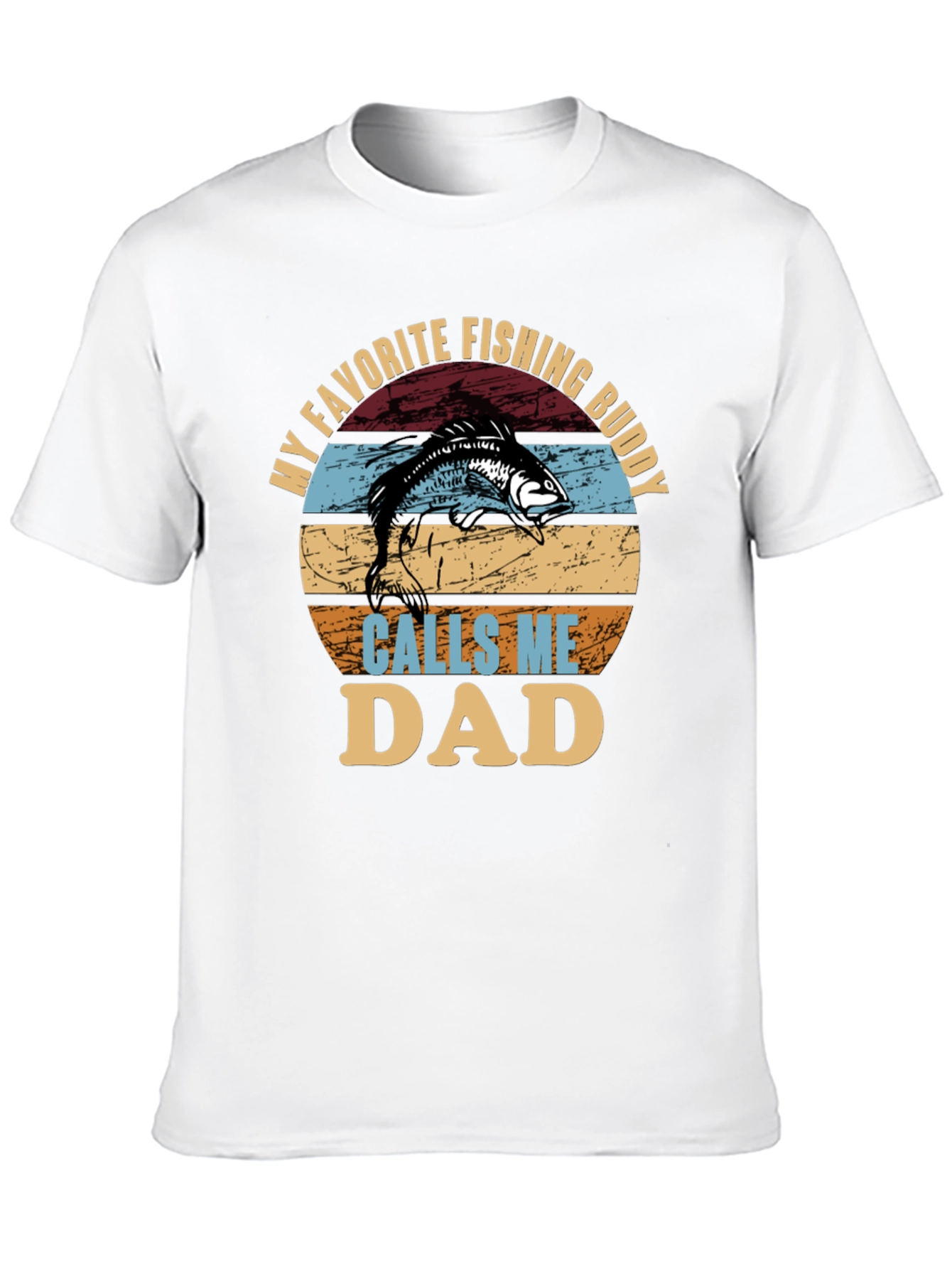 Fishing Buddy Dad T-Shirt