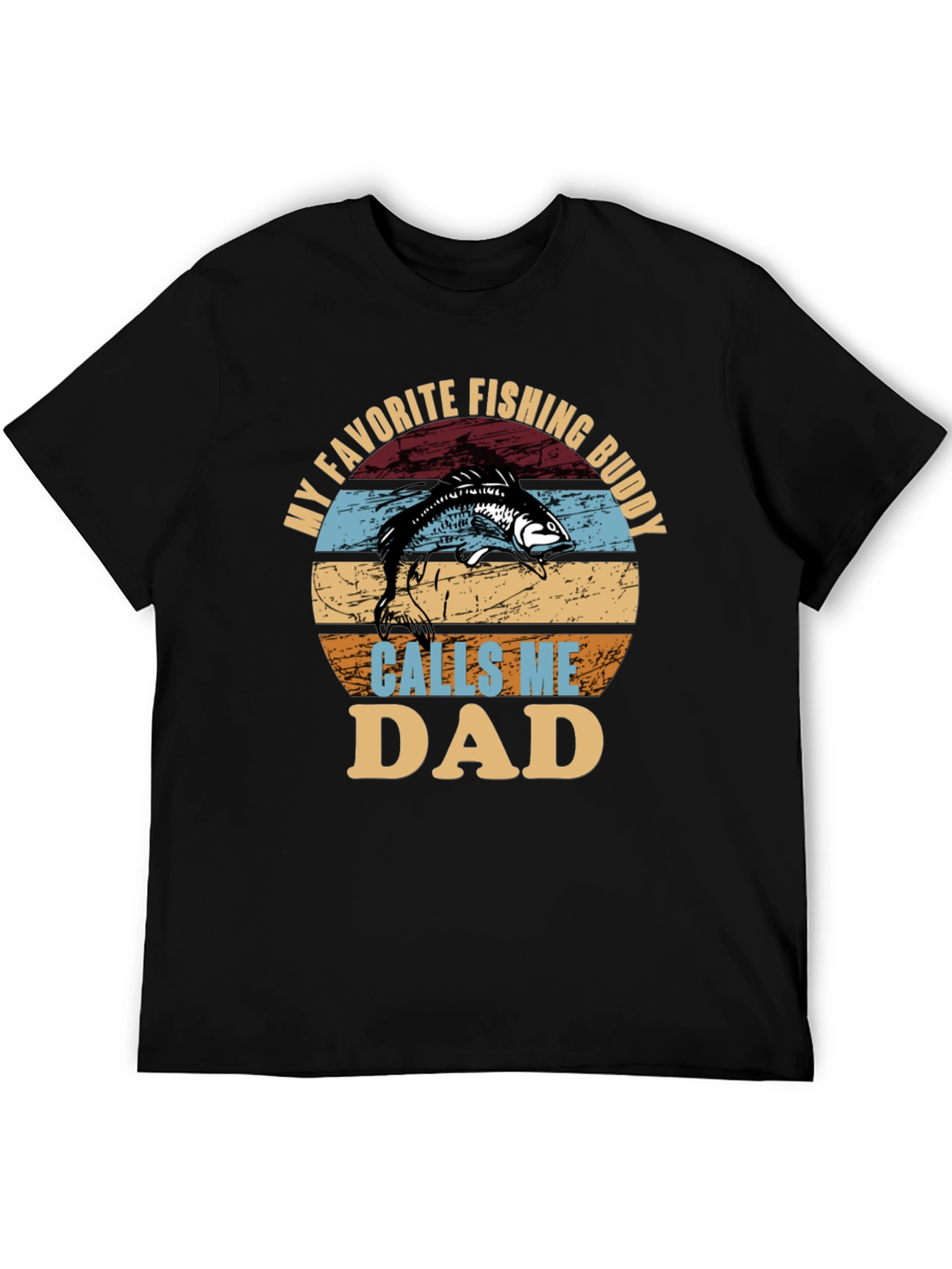 Fishing Buddy Dad T-Shirt