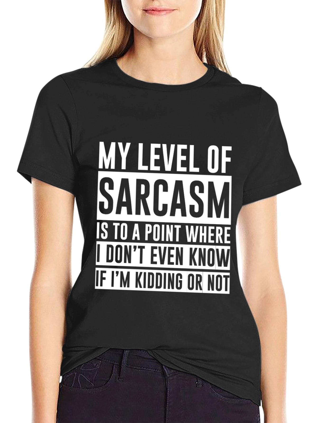 Sarcasm Level T-Shirt - Funny Graphic Tee