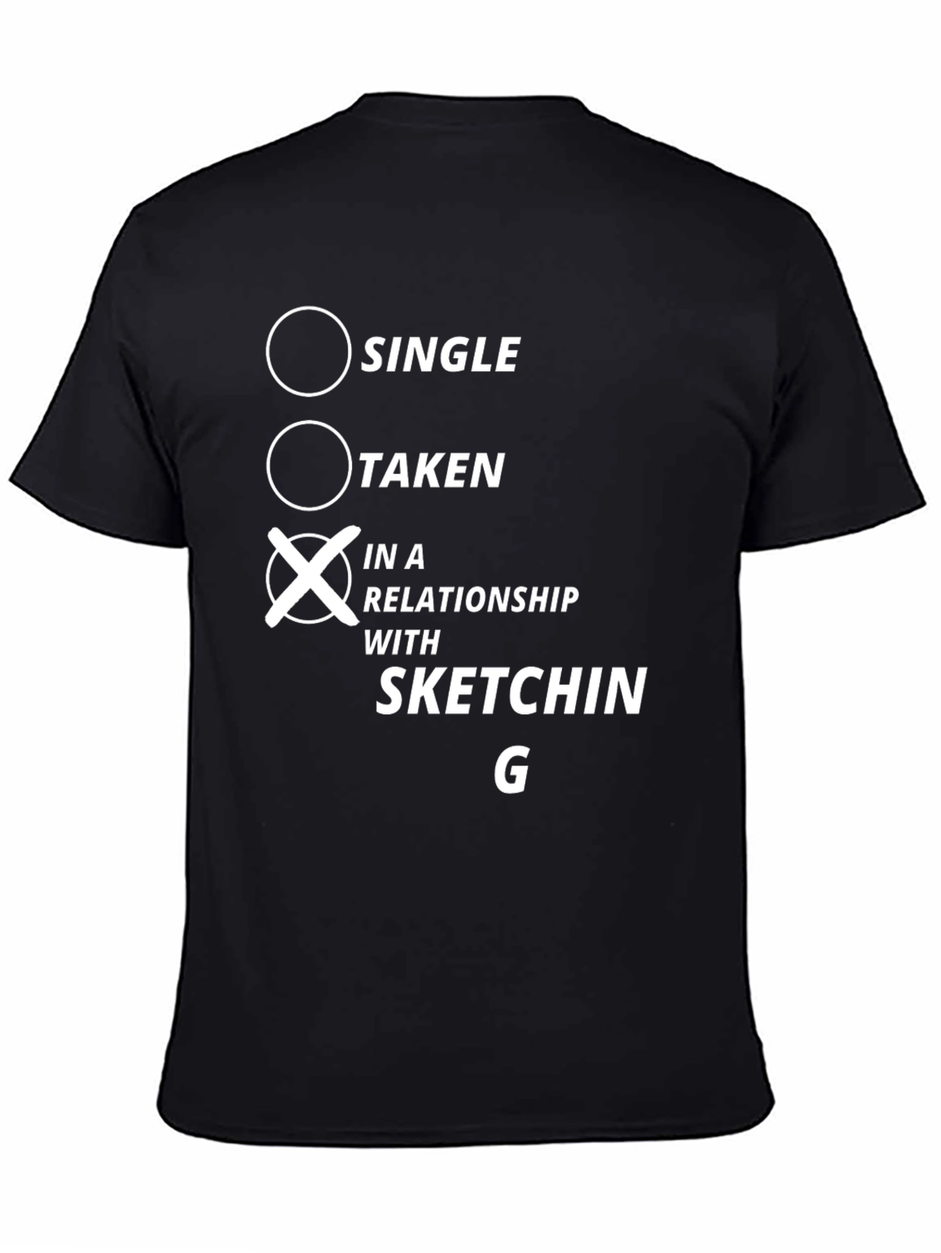 Sketching Relationship Graphic T-Shirt