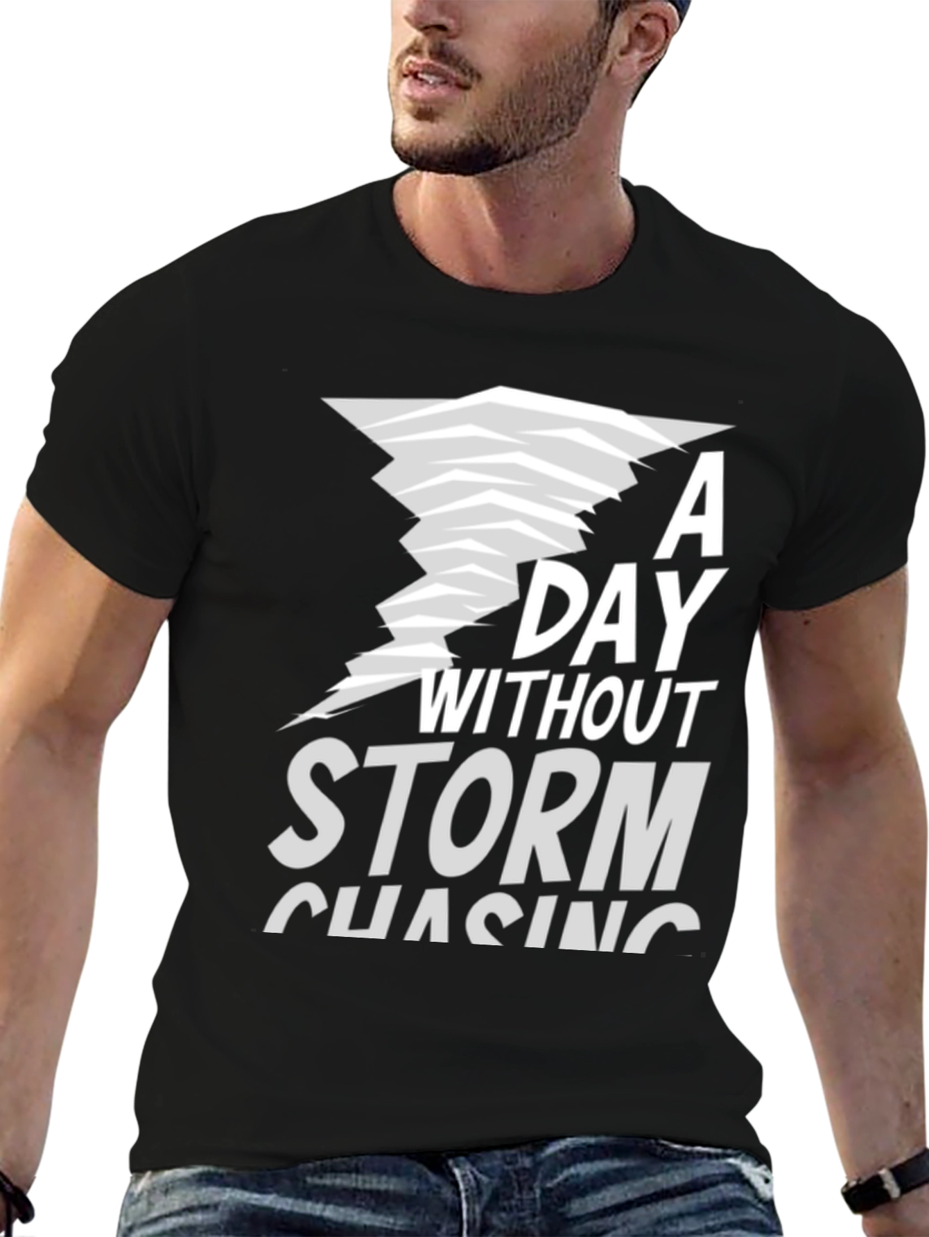 Storm Chasing Graphic Tee - Weather Enthusiast Shirt