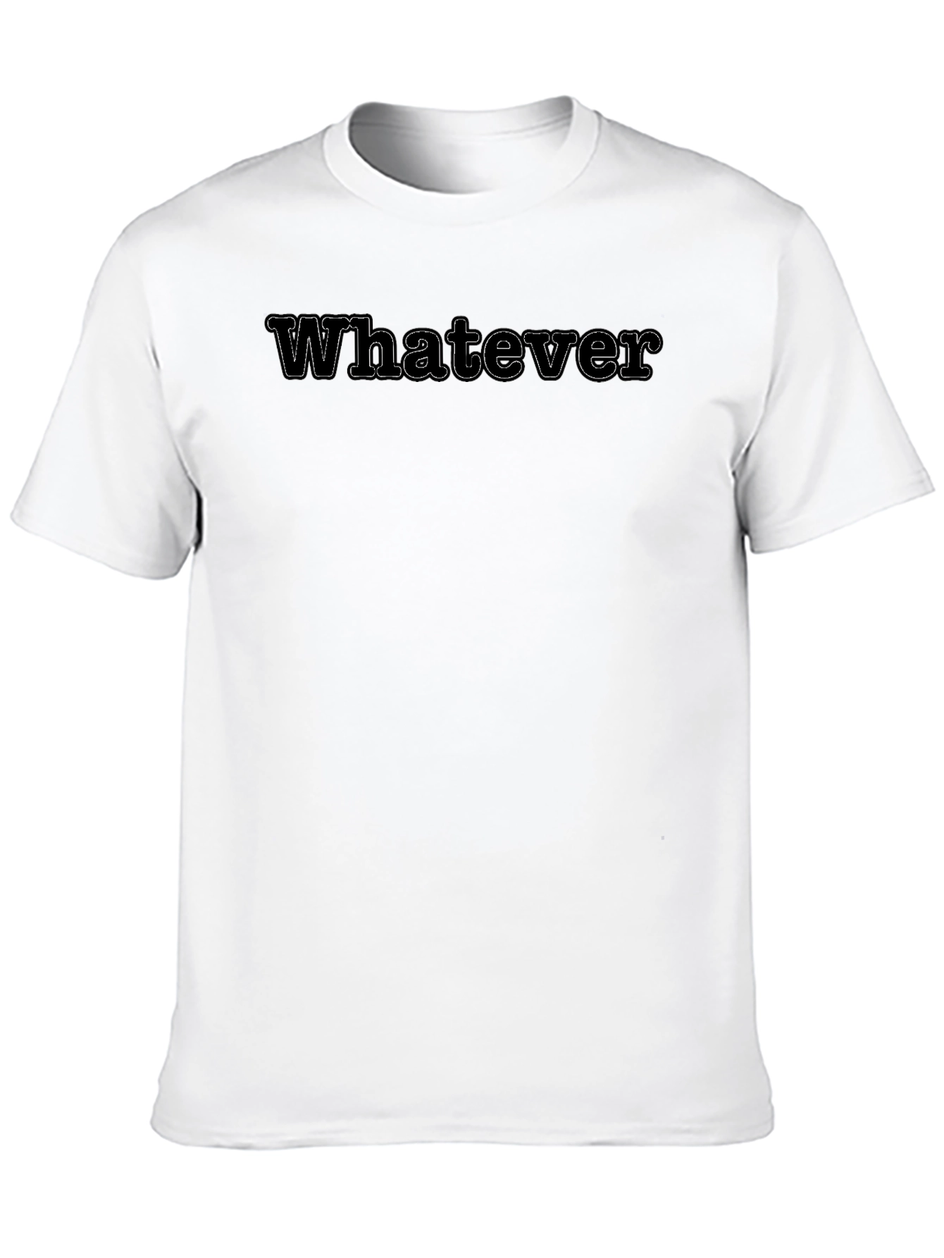 Whatever Black T-Shirt