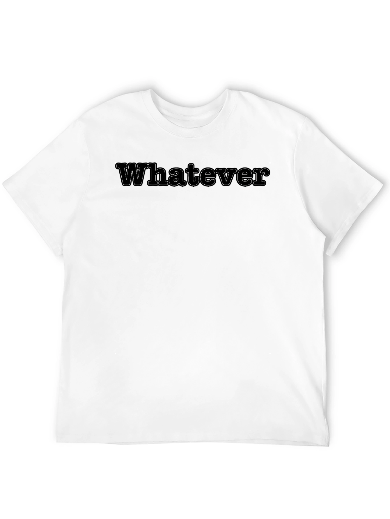 Whatever Black T-Shirt