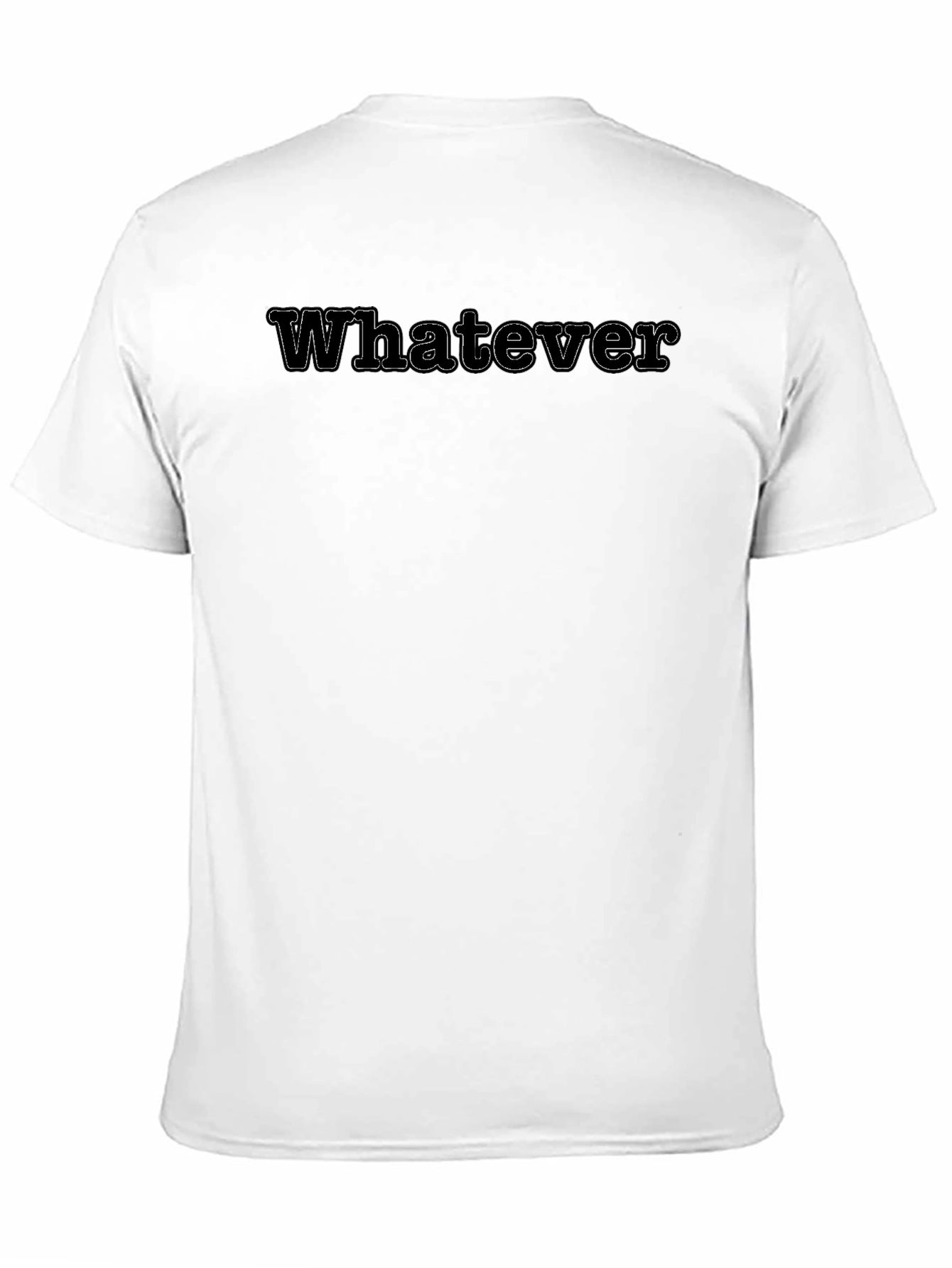 Whatever Black T-Shirt