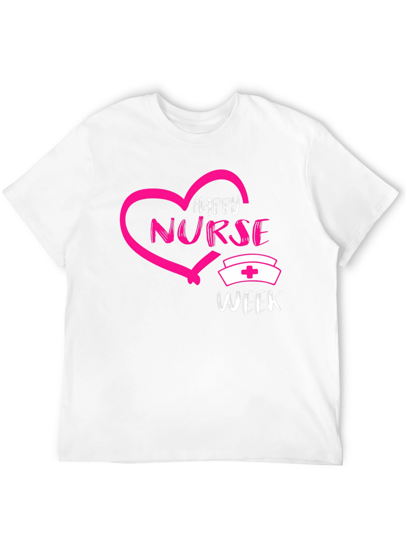 Happy Nurse Week Graphic Tee - Black