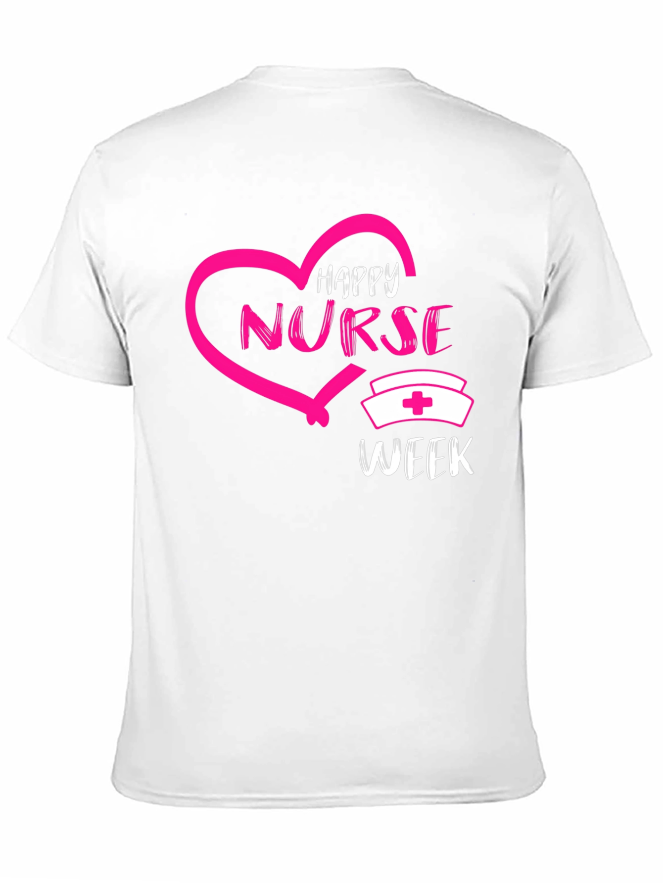 Happy Nurse Week Graphic Tee - Black