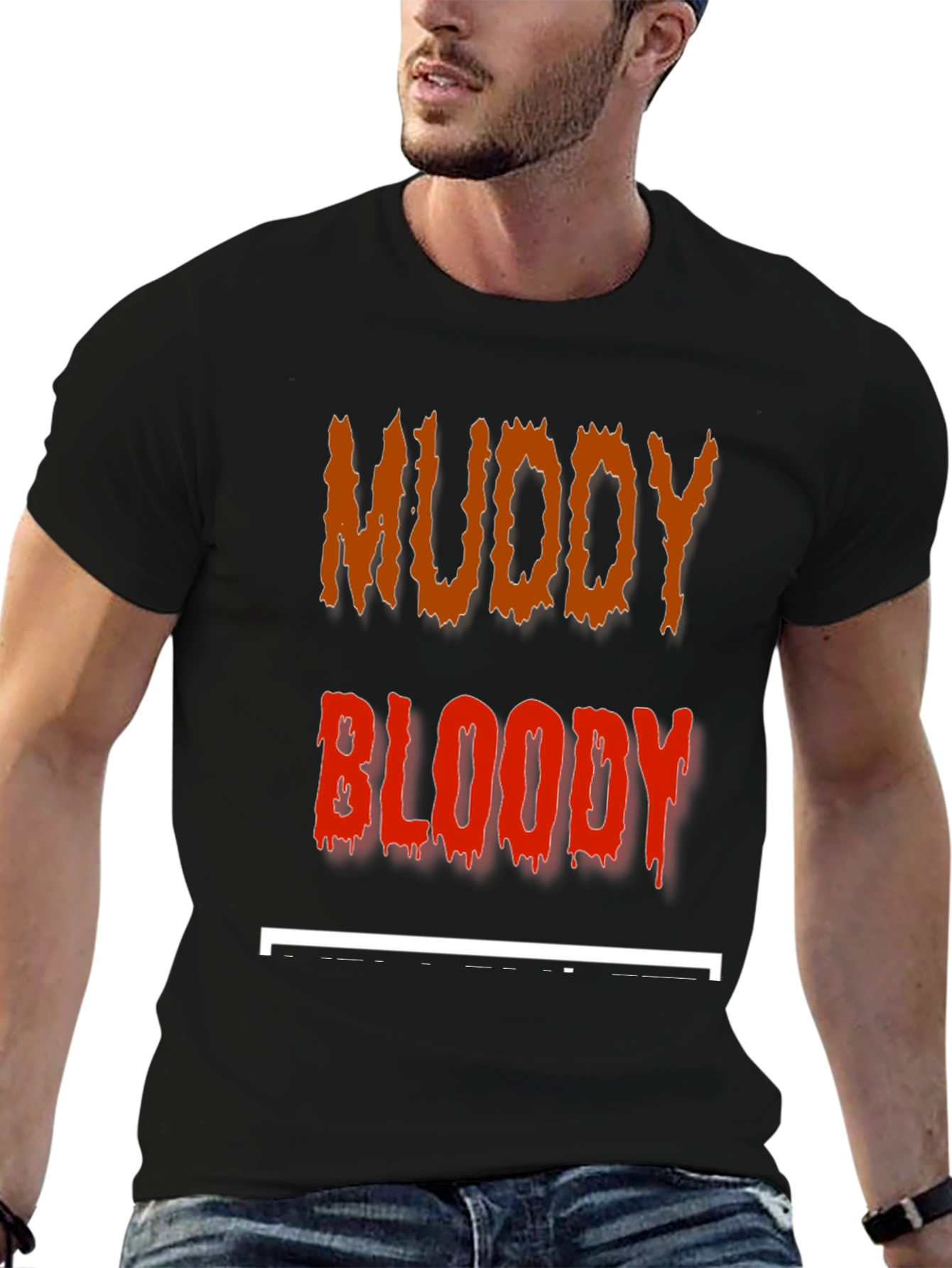 Muddy Bloody T-Shirt - Edgy Graphic Tee