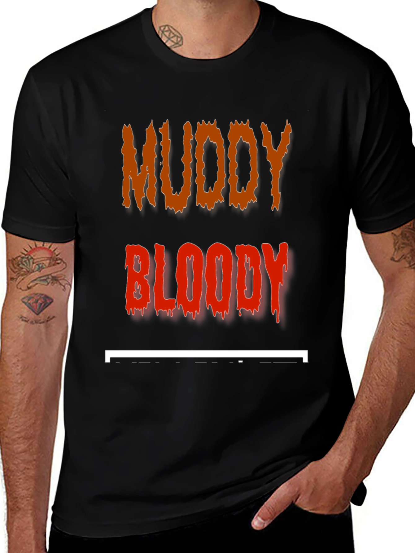 Muddy Bloody T-Shirt - Edgy Graphic Tee