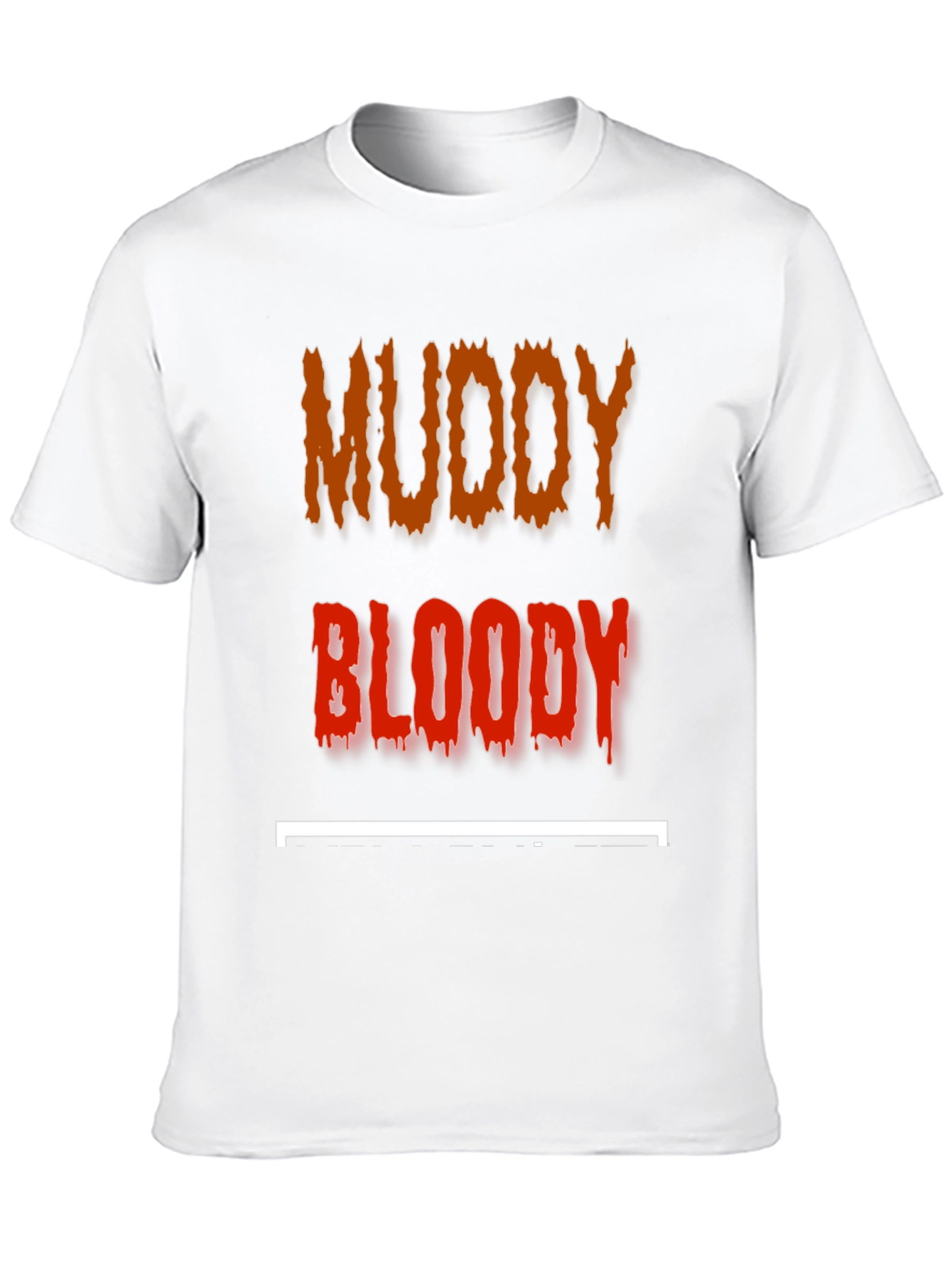 Muddy Bloody T-Shirt - Edgy Graphic Tee