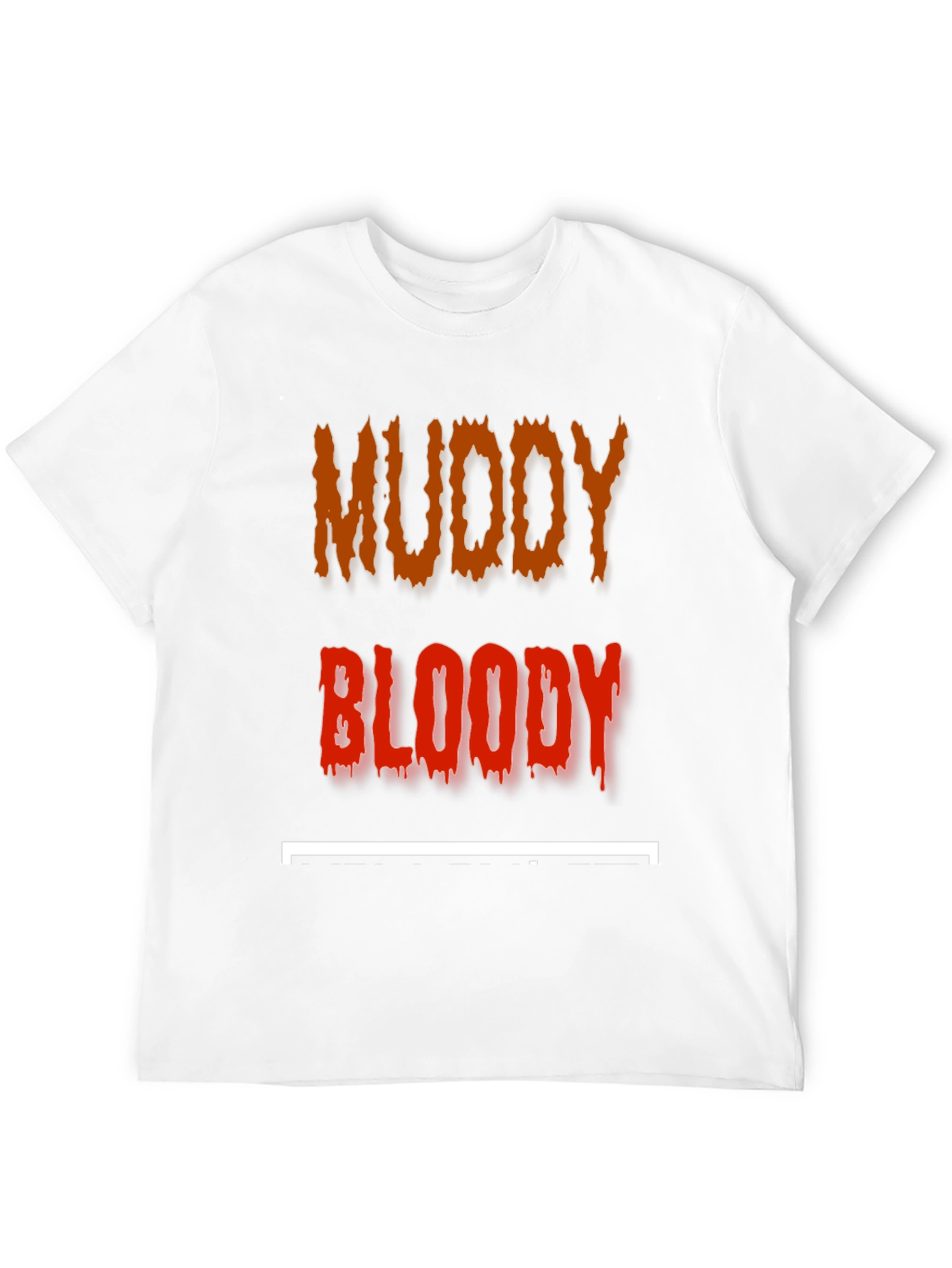Muddy Bloody T-Shirt - Edgy Graphic Tee