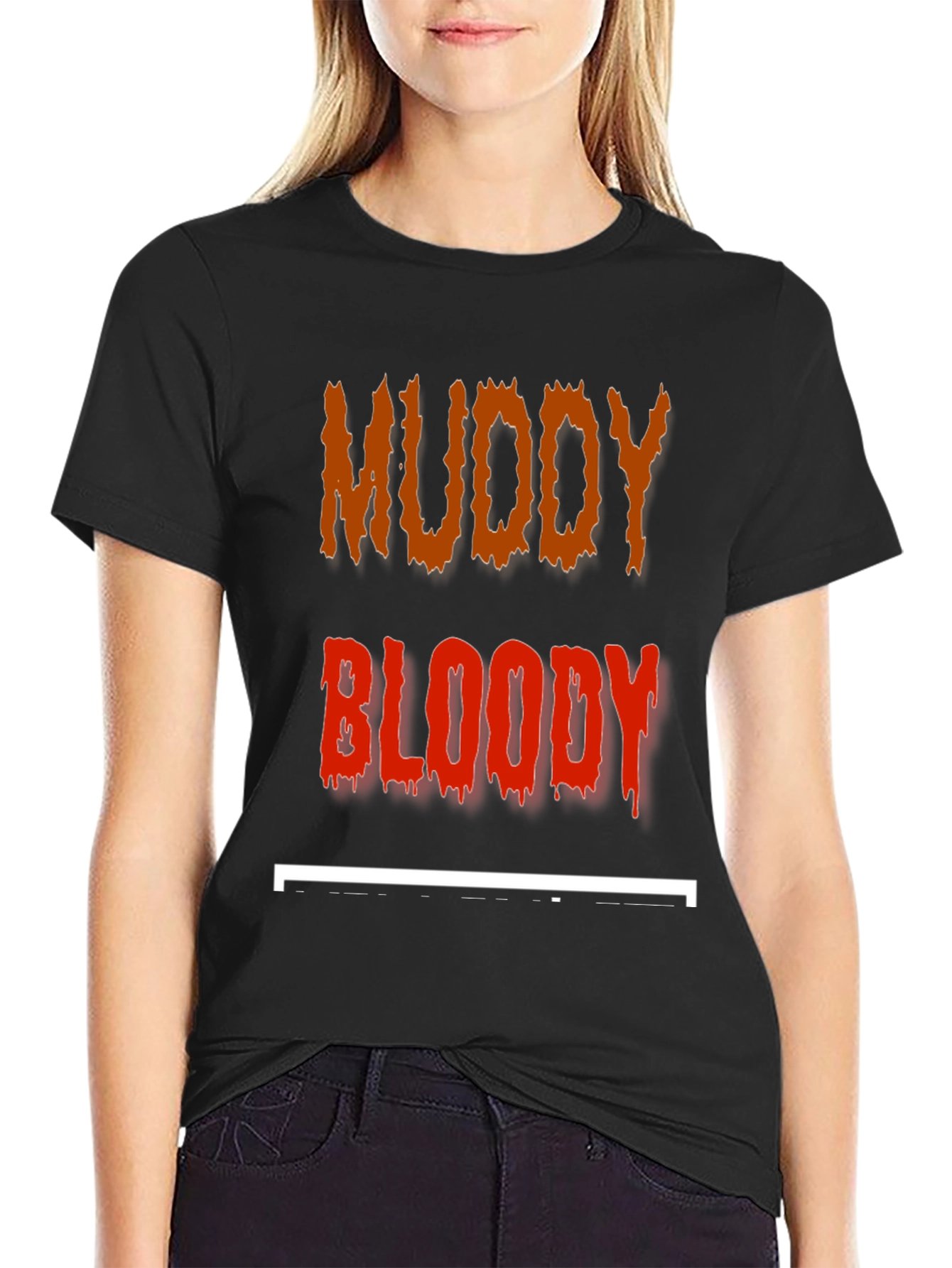Muddy Bloody T-Shirt - Edgy Graphic Tee