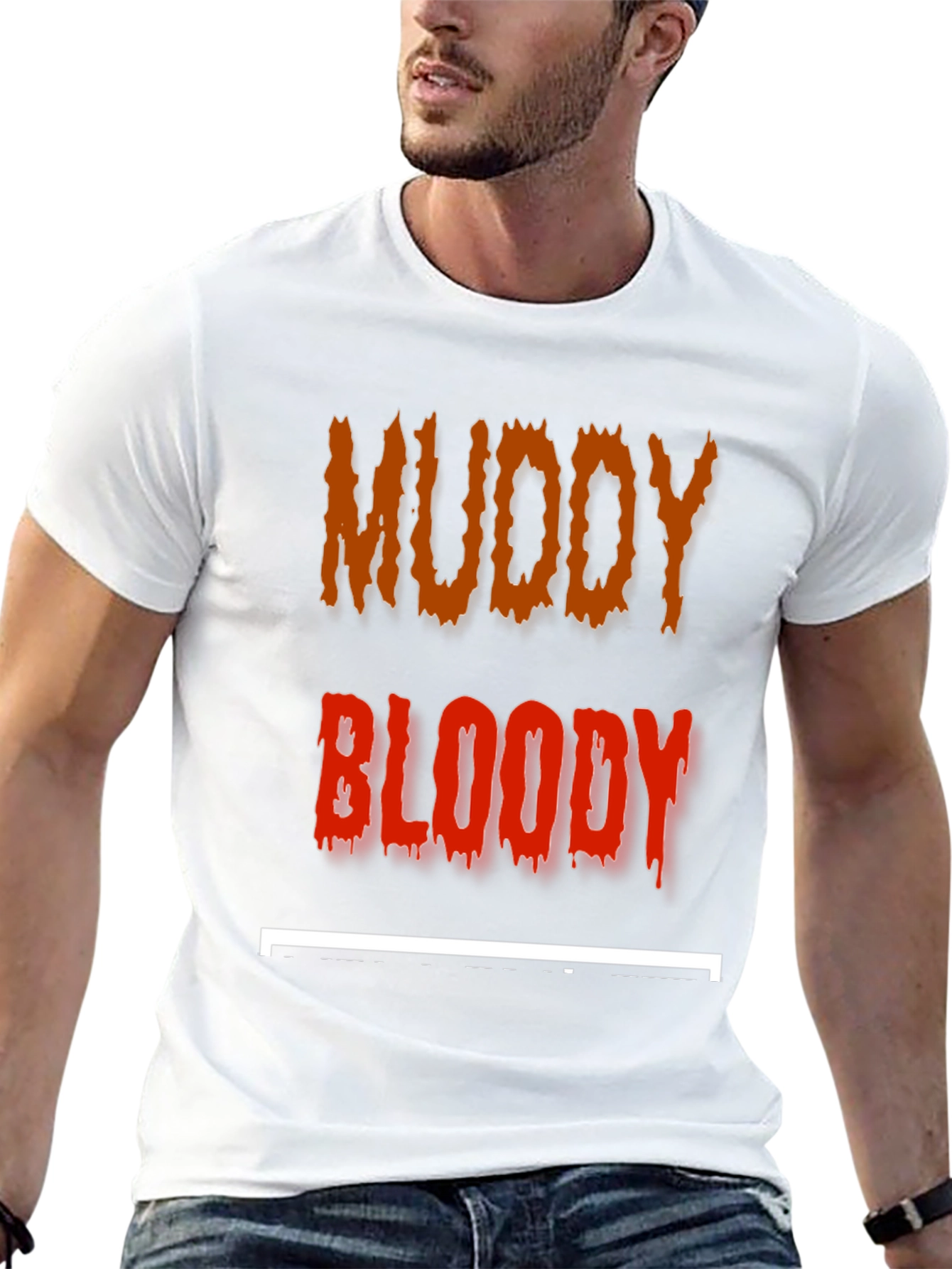 Muddy Bloody T-Shirt - Edgy Graphic Tee